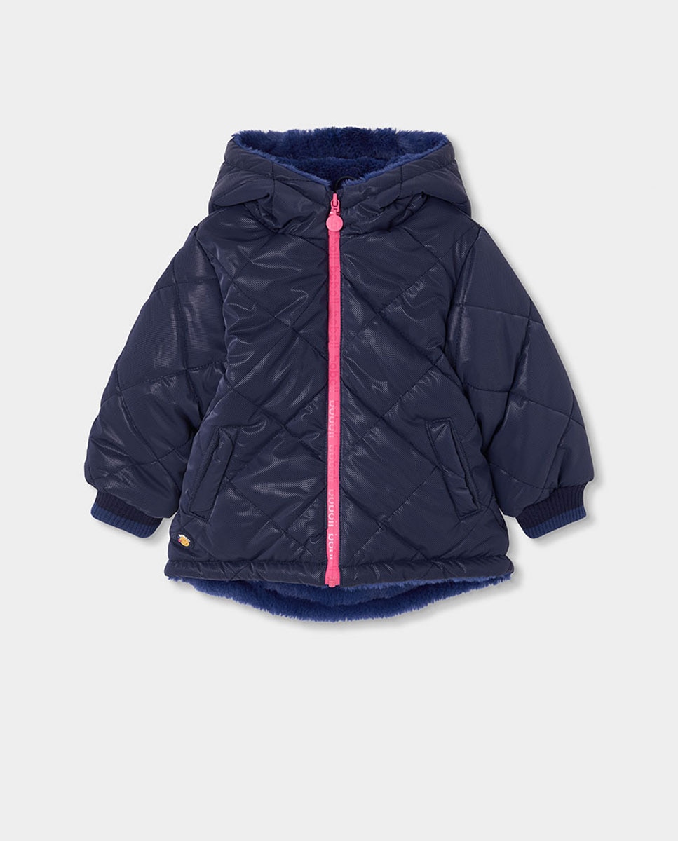 Imagem 0 de Parka Infantil com Capuz e Bolsos