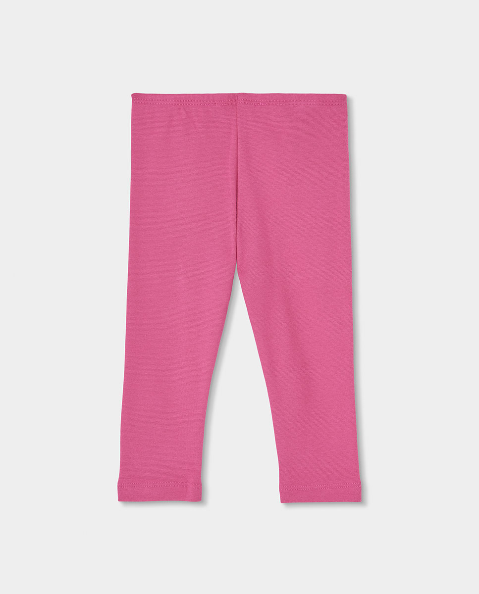 Conjunto de Sweatpants Infantil de Algodão e Manga Comprida Rosa-6
