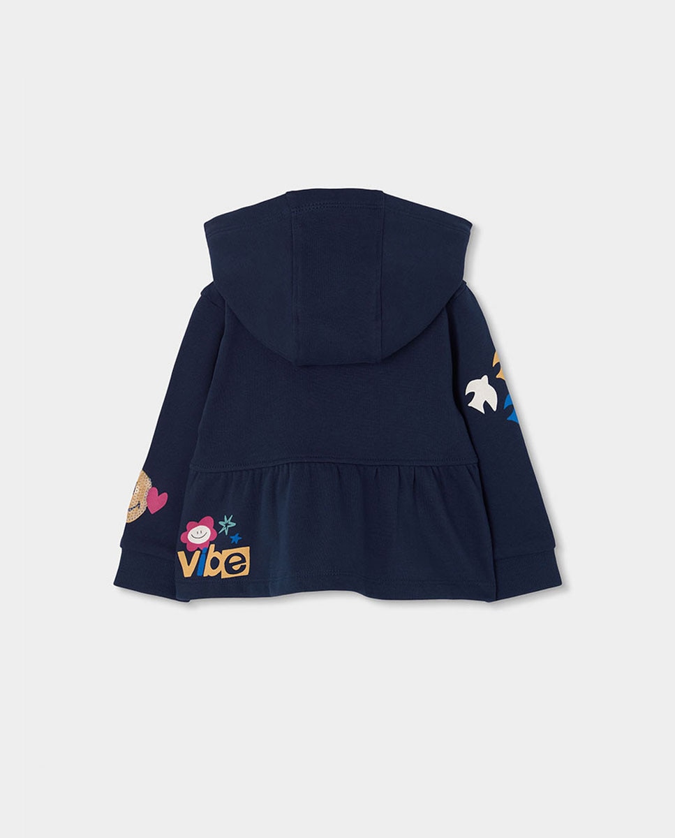 Calças Infantil de Corte Amplo e Cintura Subida Multicolor-2