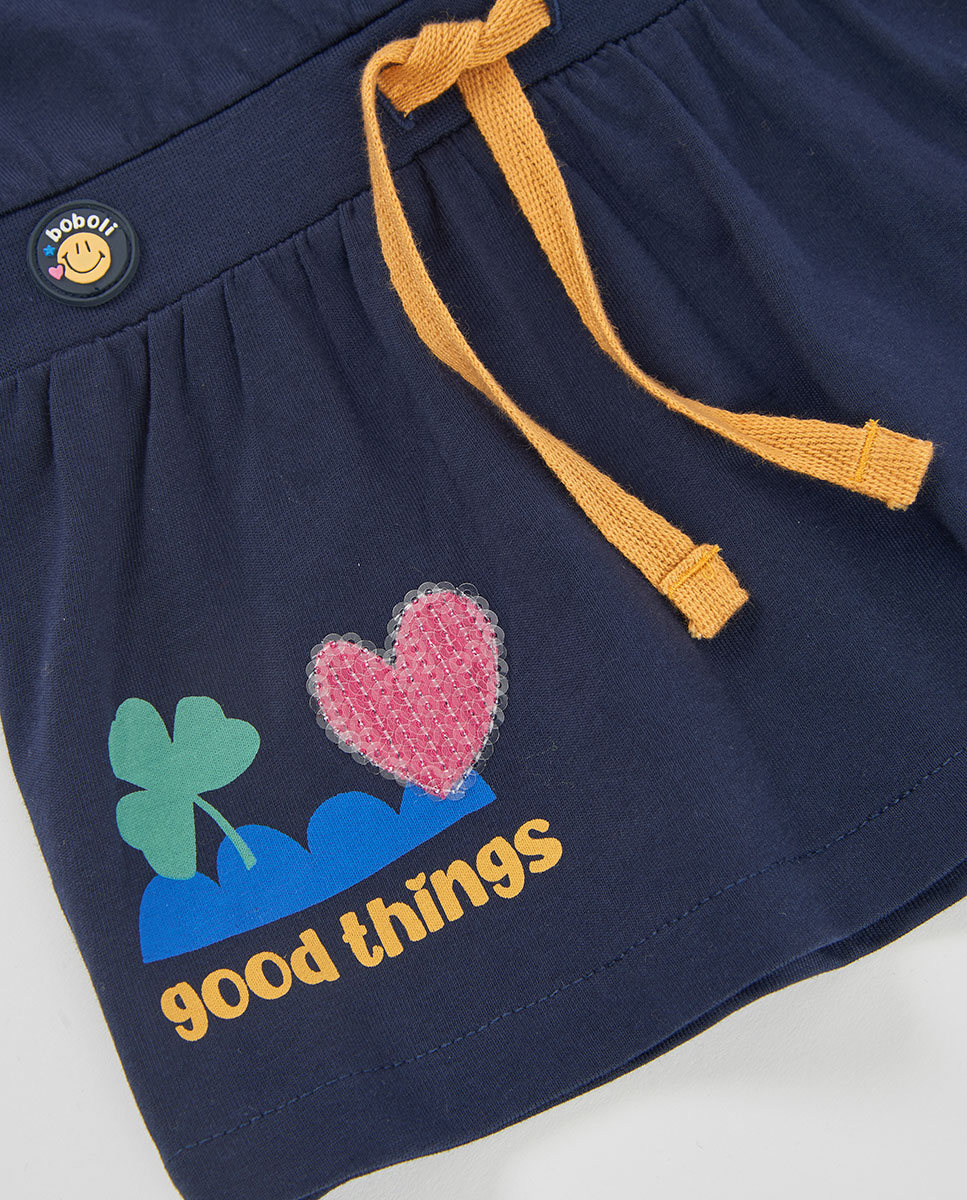 Collants Infantil de Cintura Subida Multicolor-4