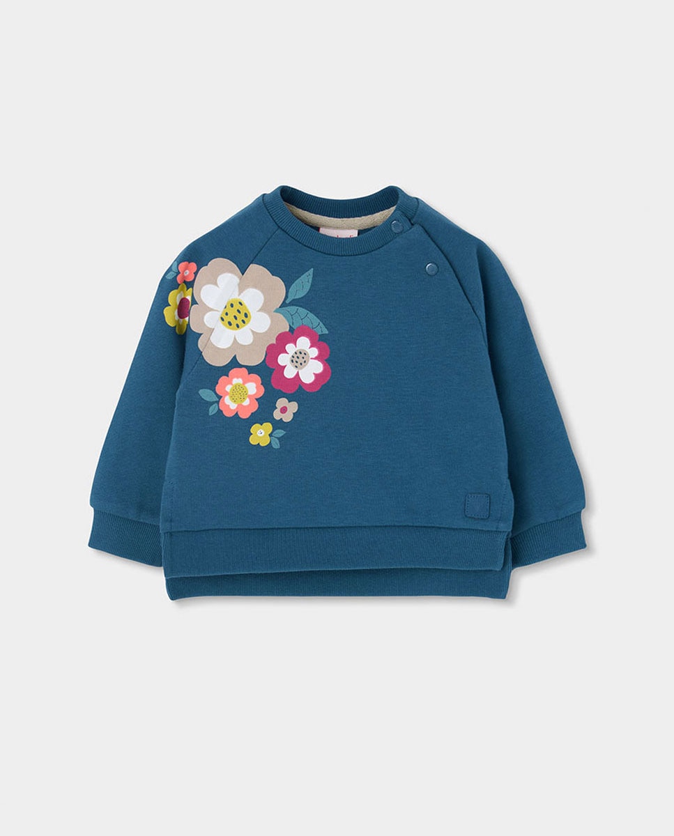 Imagem 0 de Camisola de Malha Infantil de Manga Comprida e Gola Redonda