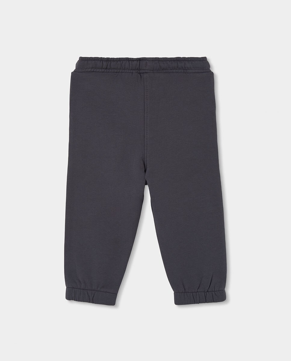 Collants Infantil com Cintura Subida Preto / Branco-6