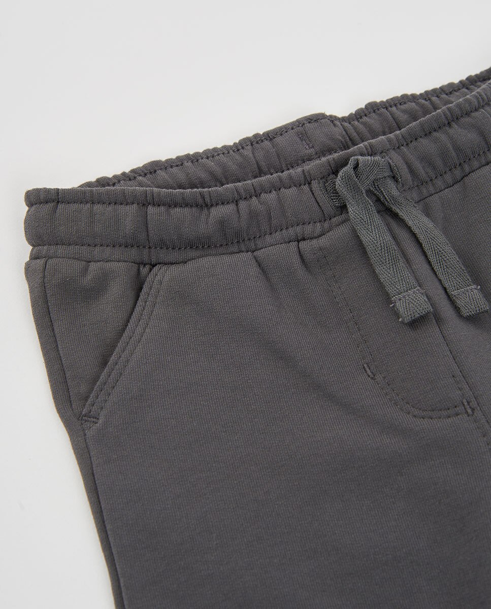 Collants Infantil com Cintura Subida Preto / Branco-8