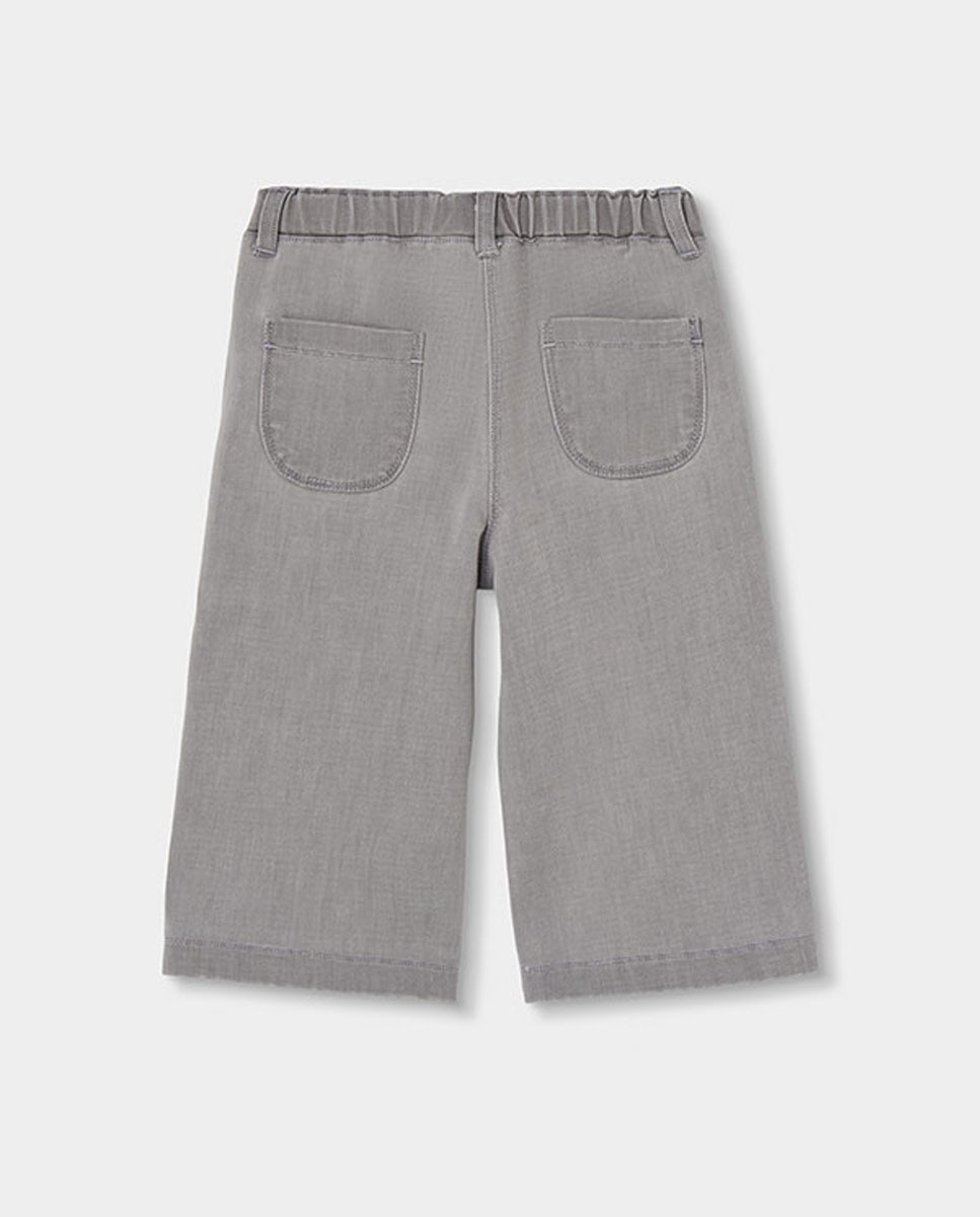 Jeans Infantil Amplos com Cintura Subida Multicolor-2