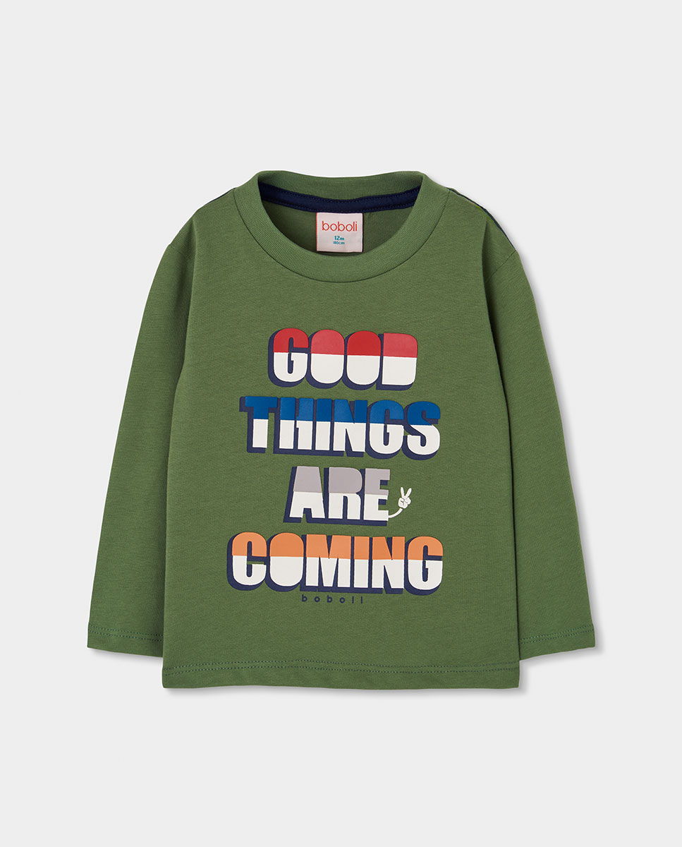 Imagem 0 de Sweatshirt de Felpa Infantil com Capuz e Manga Comprida