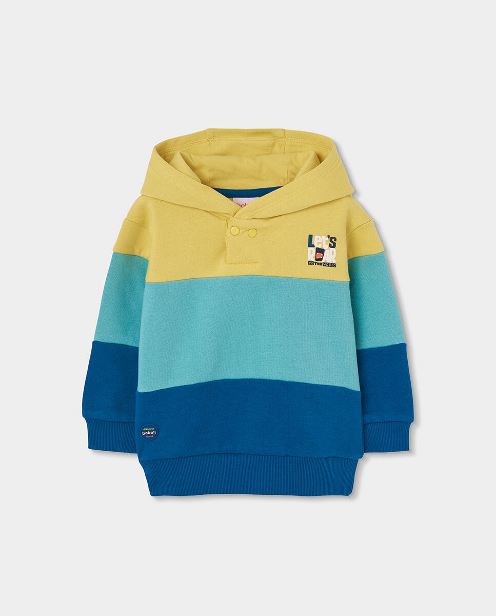 Imagem 0 de Parka Reversível Infantil com Capuz e Fecho Zip