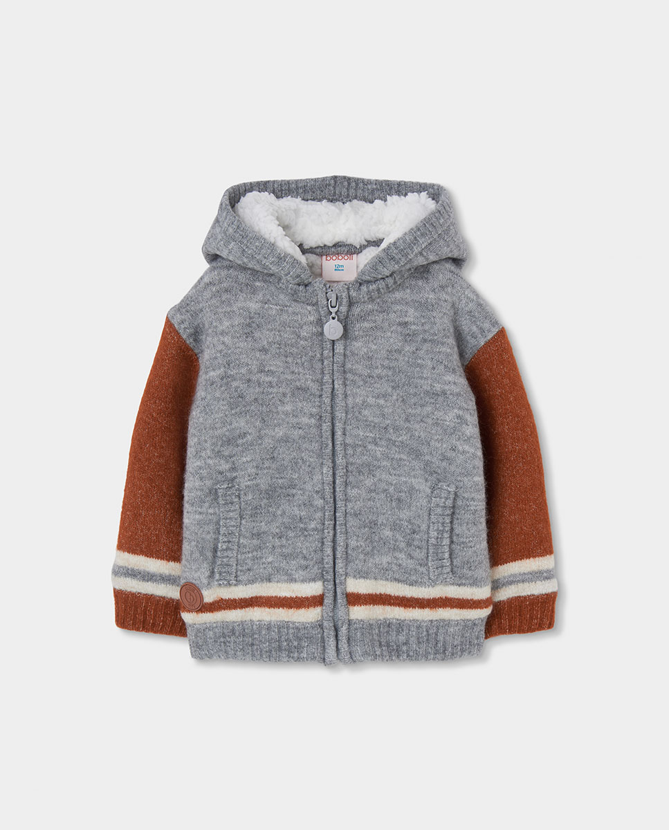 Imagem 0 de Sweatshirt de Felpa Infantil de Algodão com Capuz