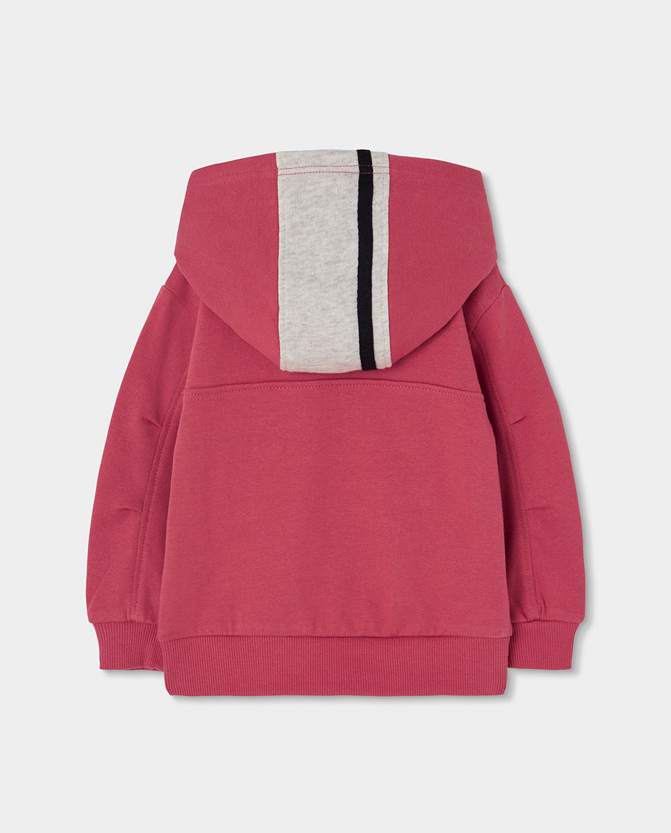 Sweatshirt de Felpa Infantil de Algodão com Capuz Multicolor-2
