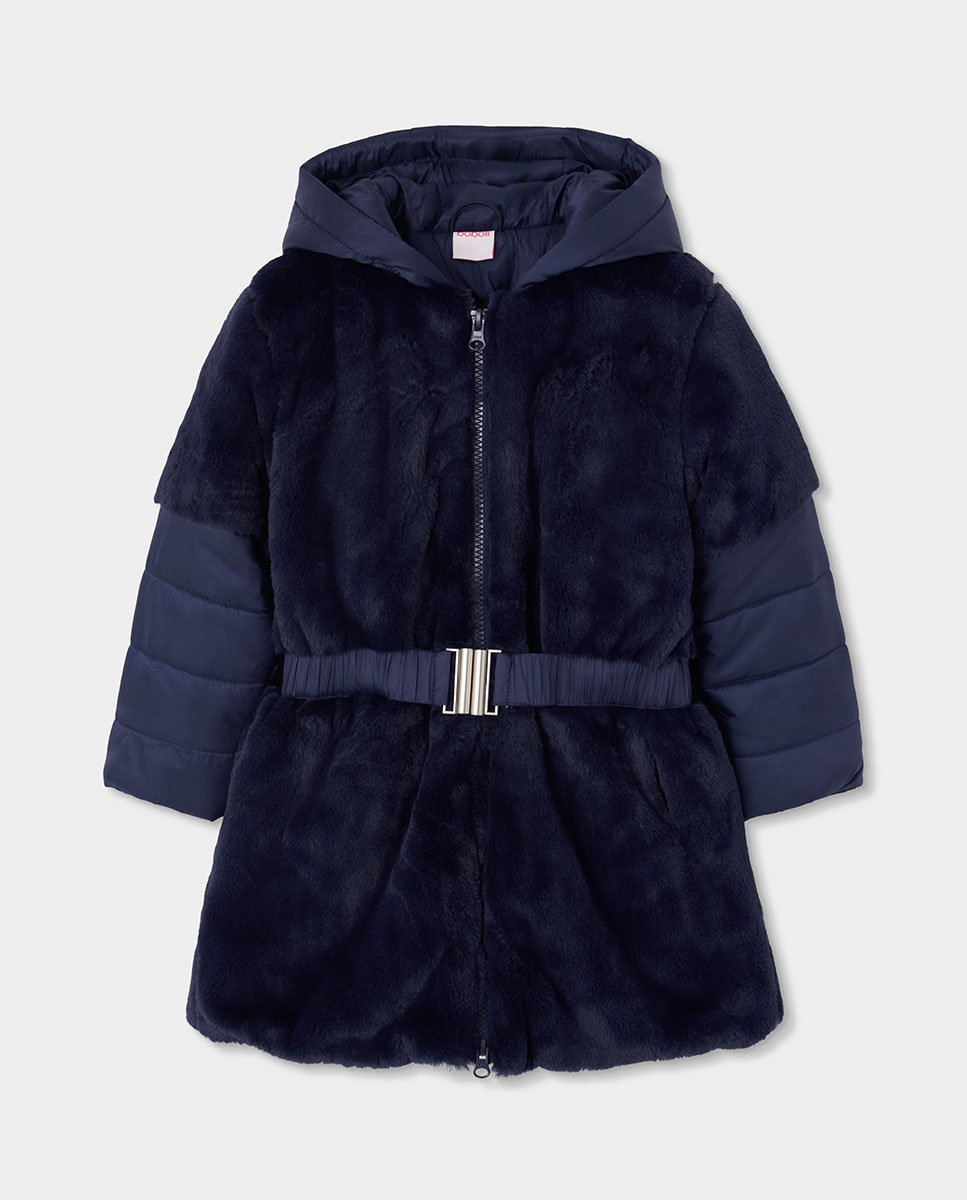 Imagem 0 de Parka Infantil com Capuz e Bolsos Frontais