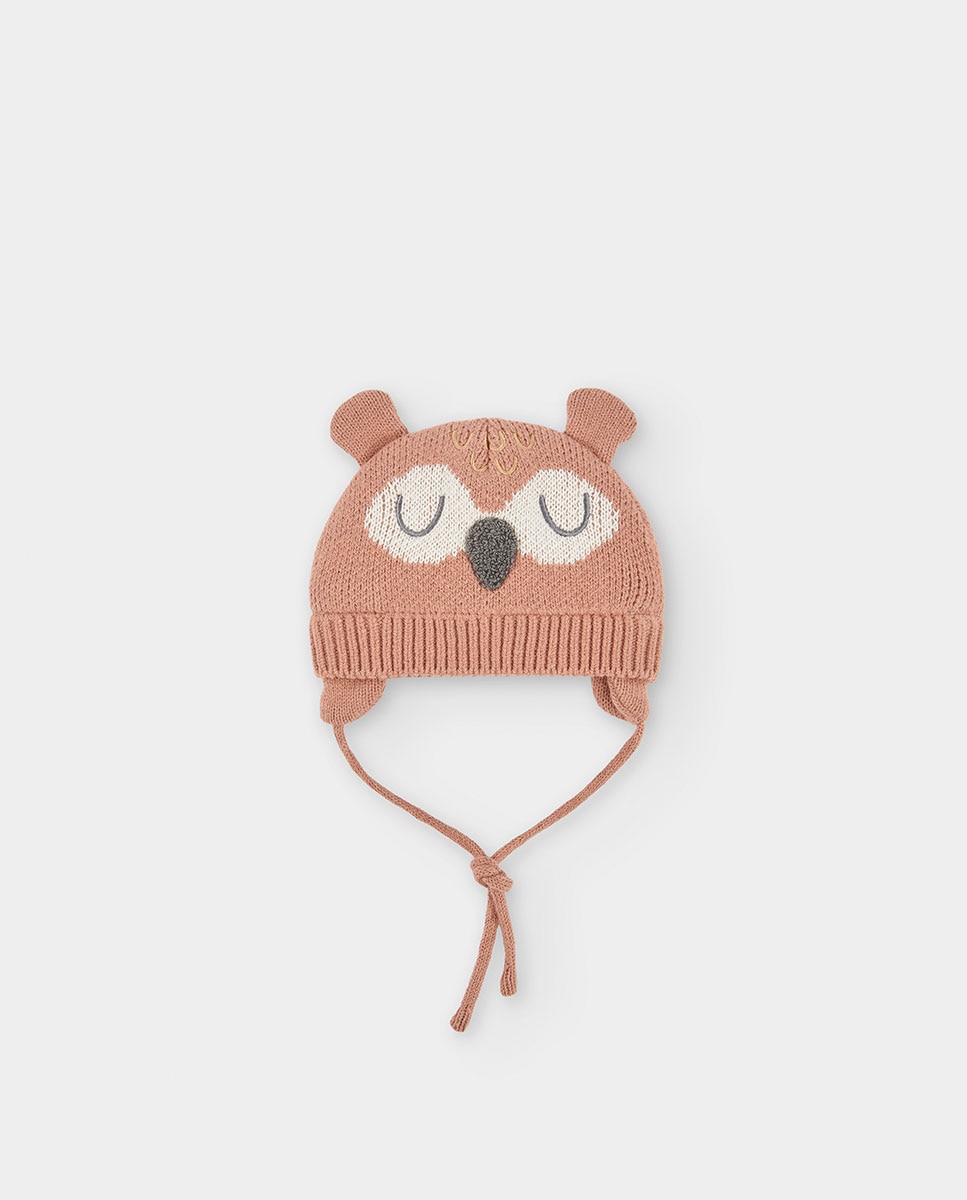 Imagem 0 de Chapéu para Bebé com Estampado de Animais e Forro
