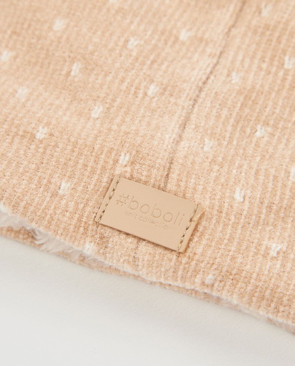Gola de Bebé com Estampado de Cenefas Boboli Branco-2