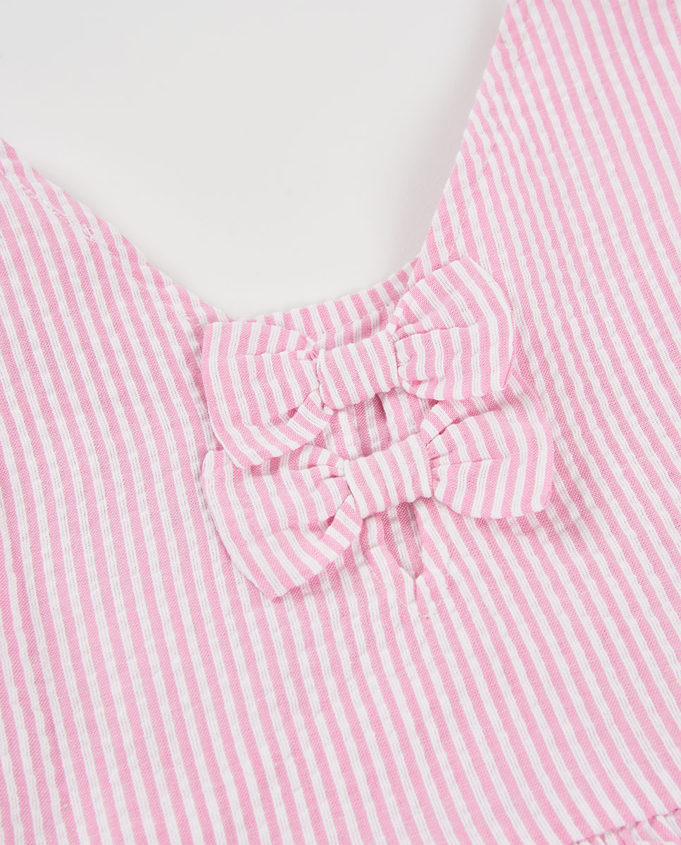 Vestido Algodão Boboli Rosa-4
