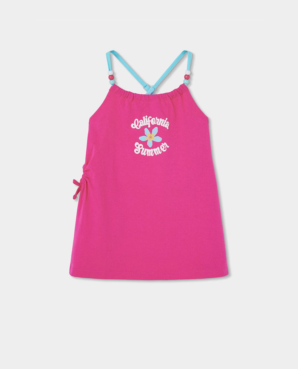 Imagem 0 de Vestido Infantil em Algodão Boboli