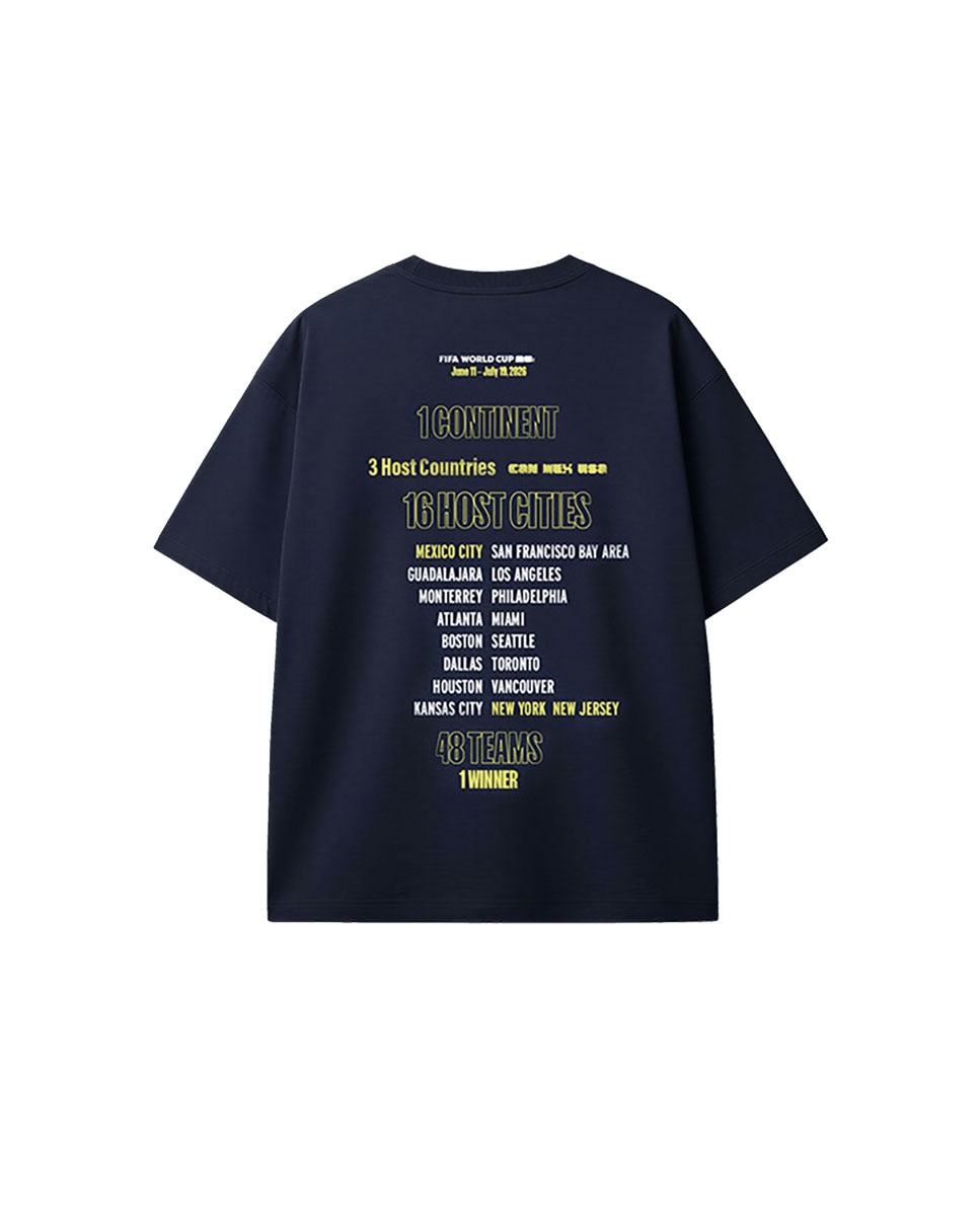 Imagem 0 de T-shirt Unissexo Mundial de Futebol 2026 Boboli