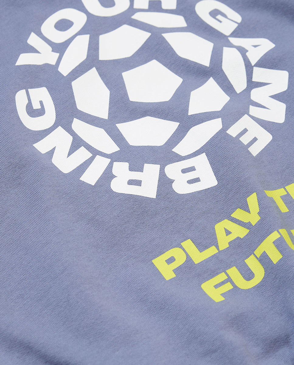 Sweatshirt Unissexo Mundial de Futebol 2026 Boboli Azul-4