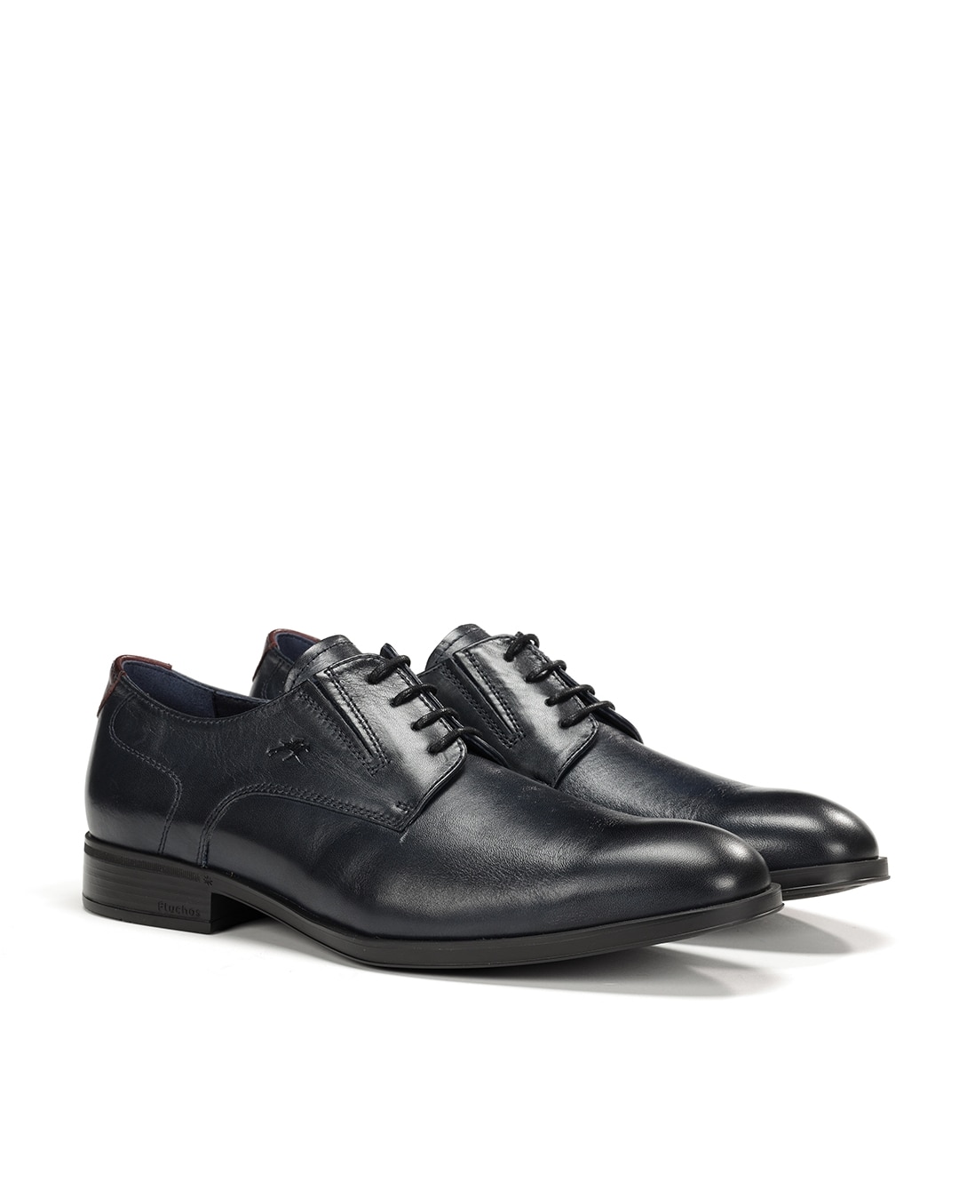 Sapatos de Cordões Fabricados em Pele Preto-2