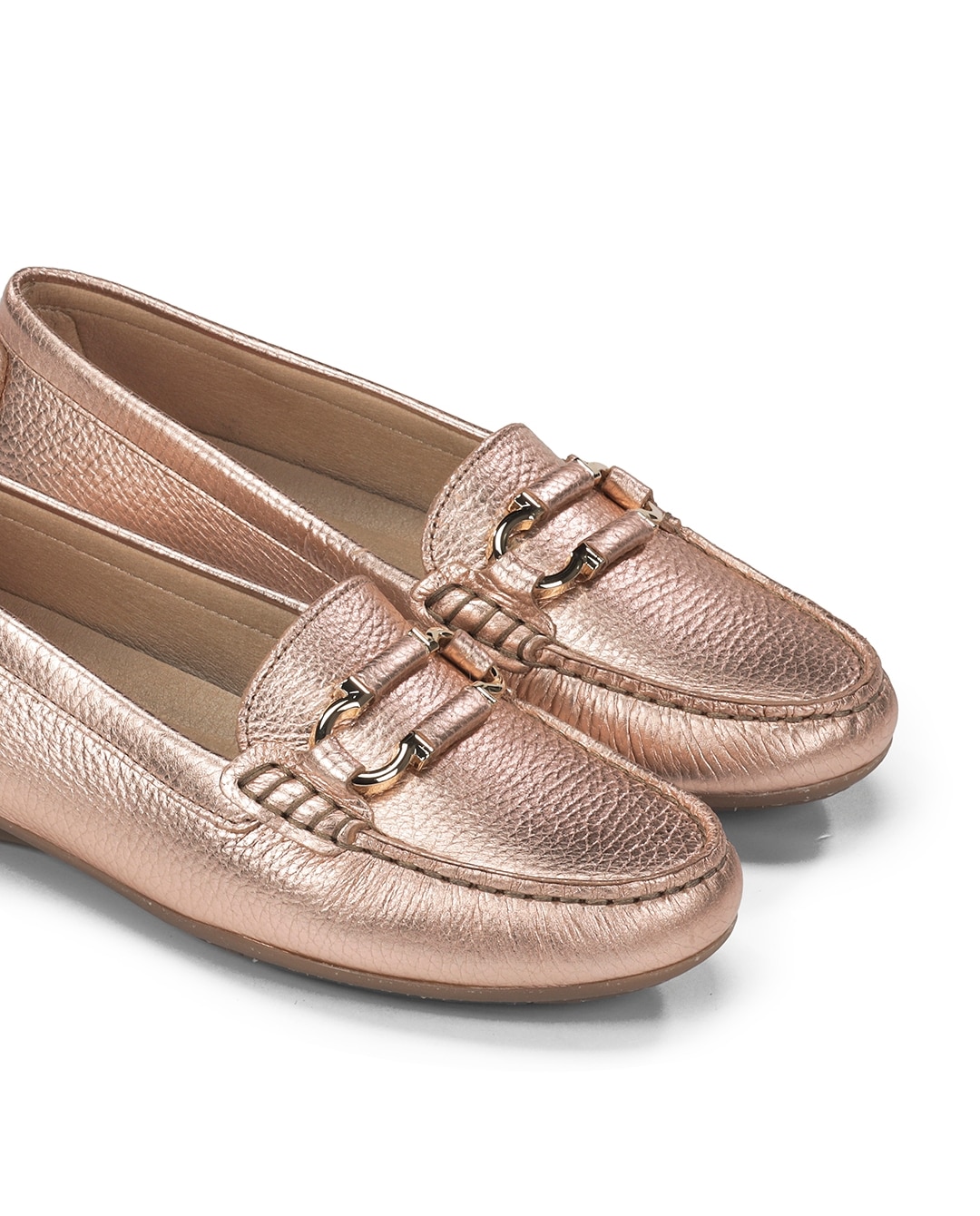 Mocassins Fabricados em Pele Natural-6