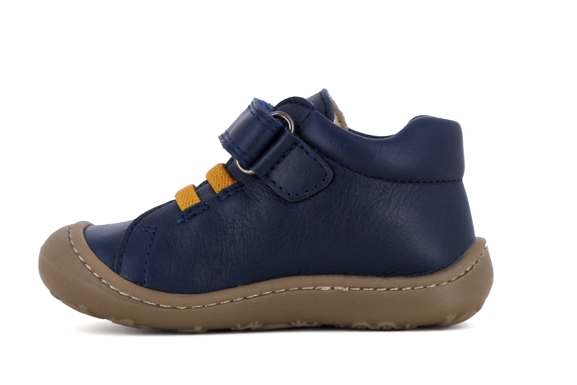 Botas de Bebé em Pele com Velcro Pablosky Azul-marinho-4