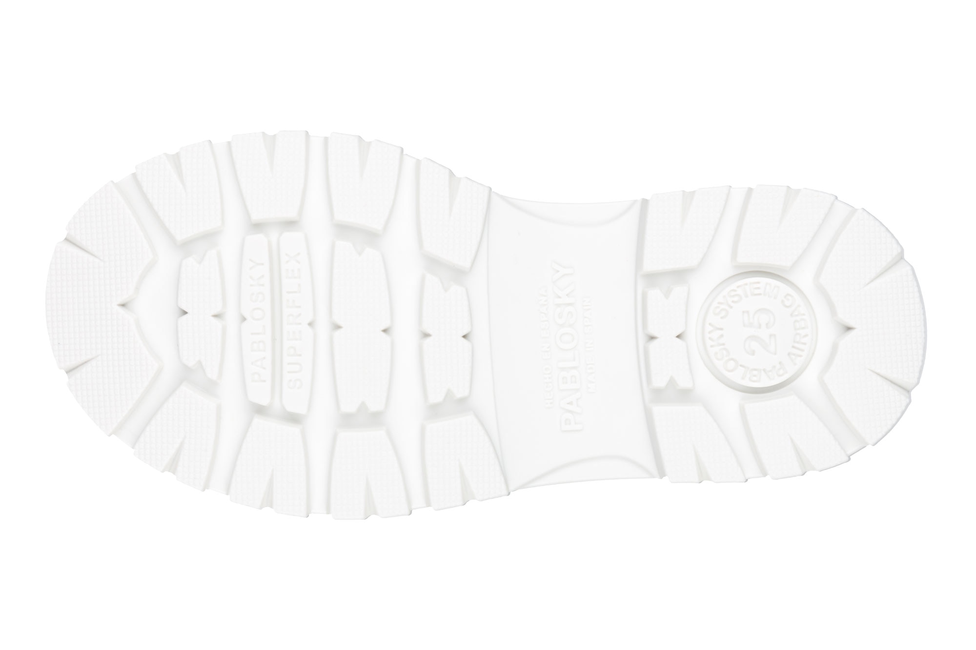 Botas Infantil de Pele com Fecho Zip Pablosky Branco-6