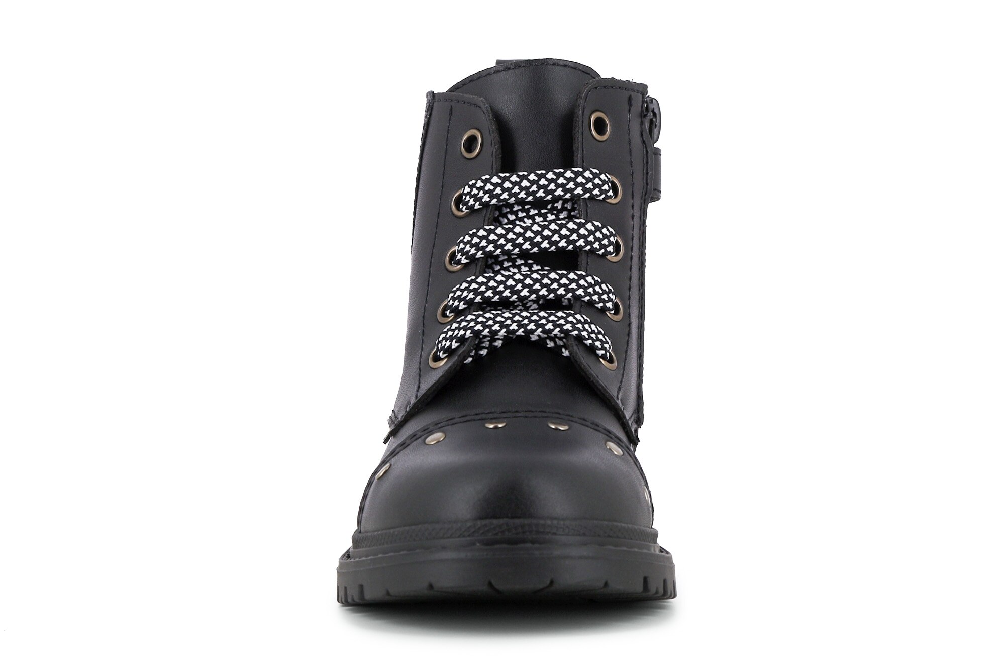 Botas com Fecho Zip em Preto Pablosky Preto-5