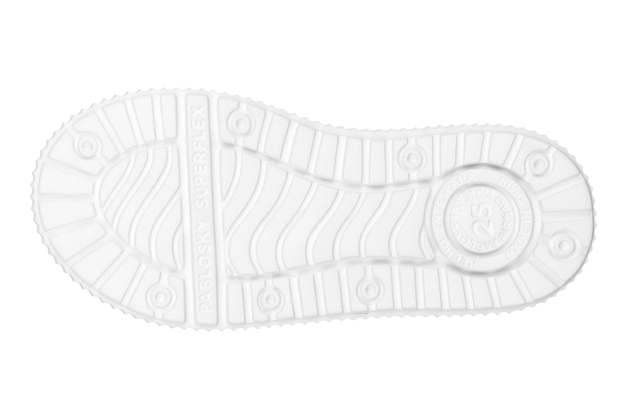 Sapatilhas Desportivas Infantil com Fecho de Velcro Duplo Pablosky Branco / Azul-6