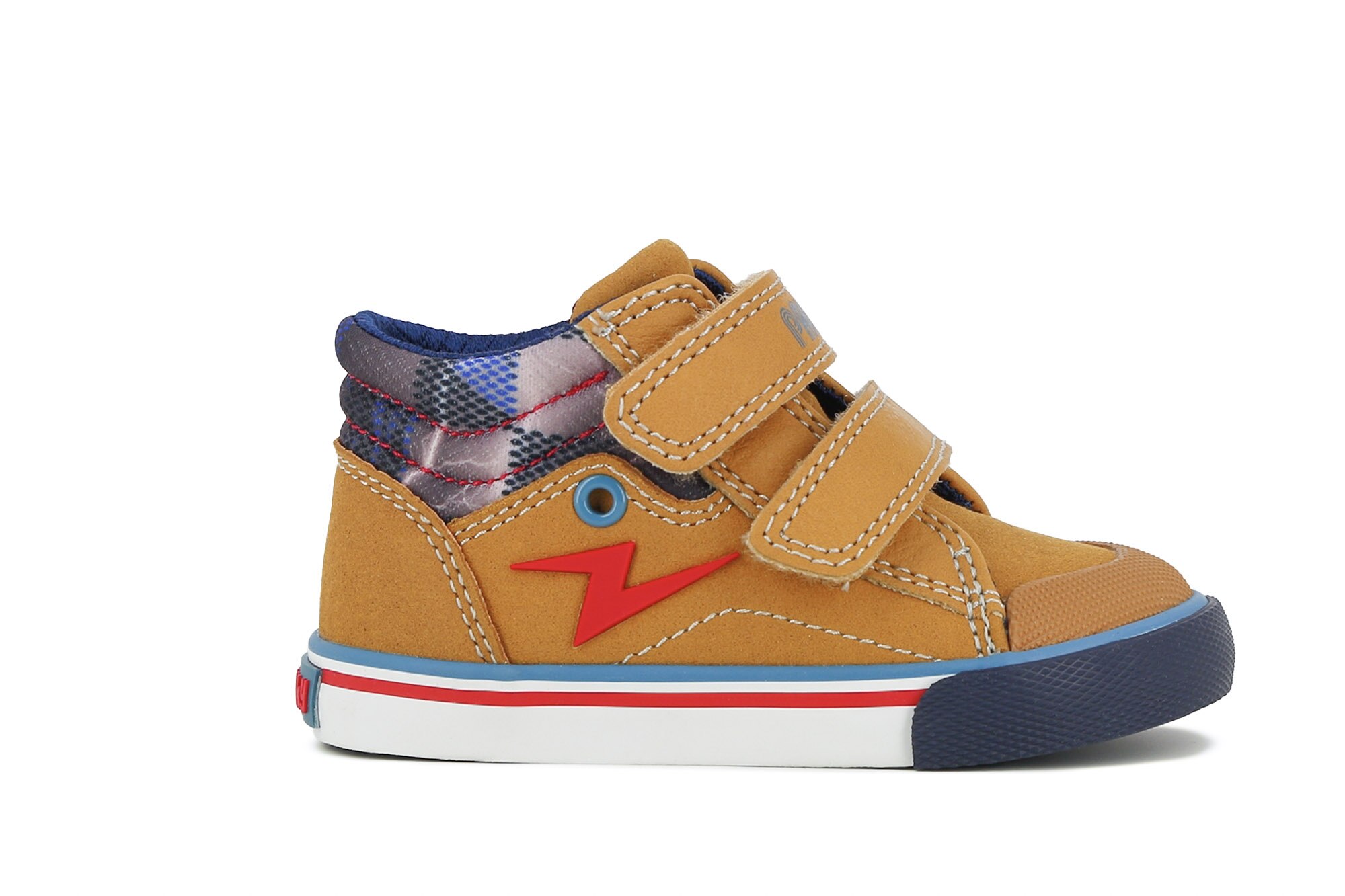 Botas com Duplo Velcro Amarelo-2