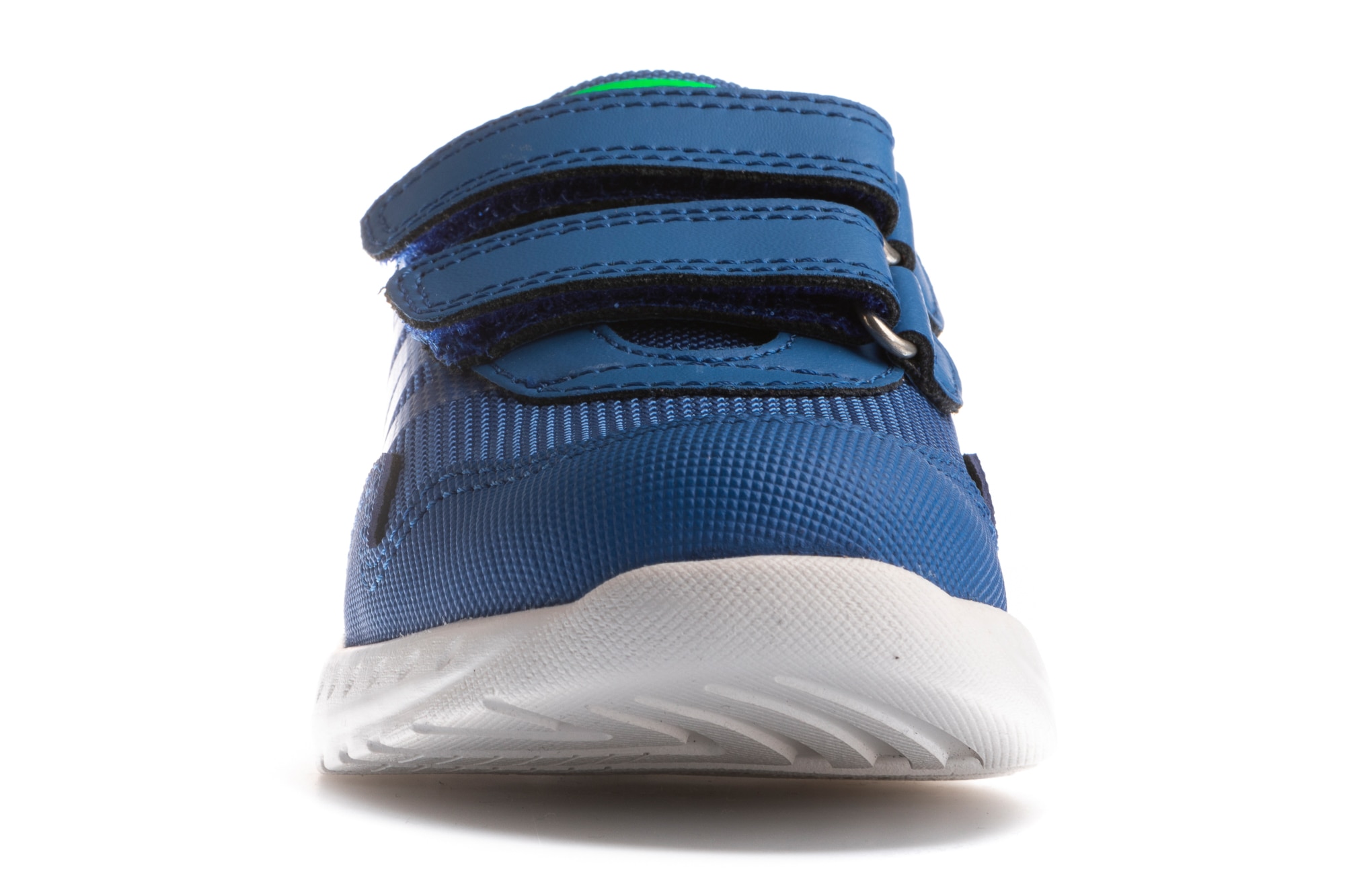 Sapatilhas Desportivas Infantil de Pele Azul-3