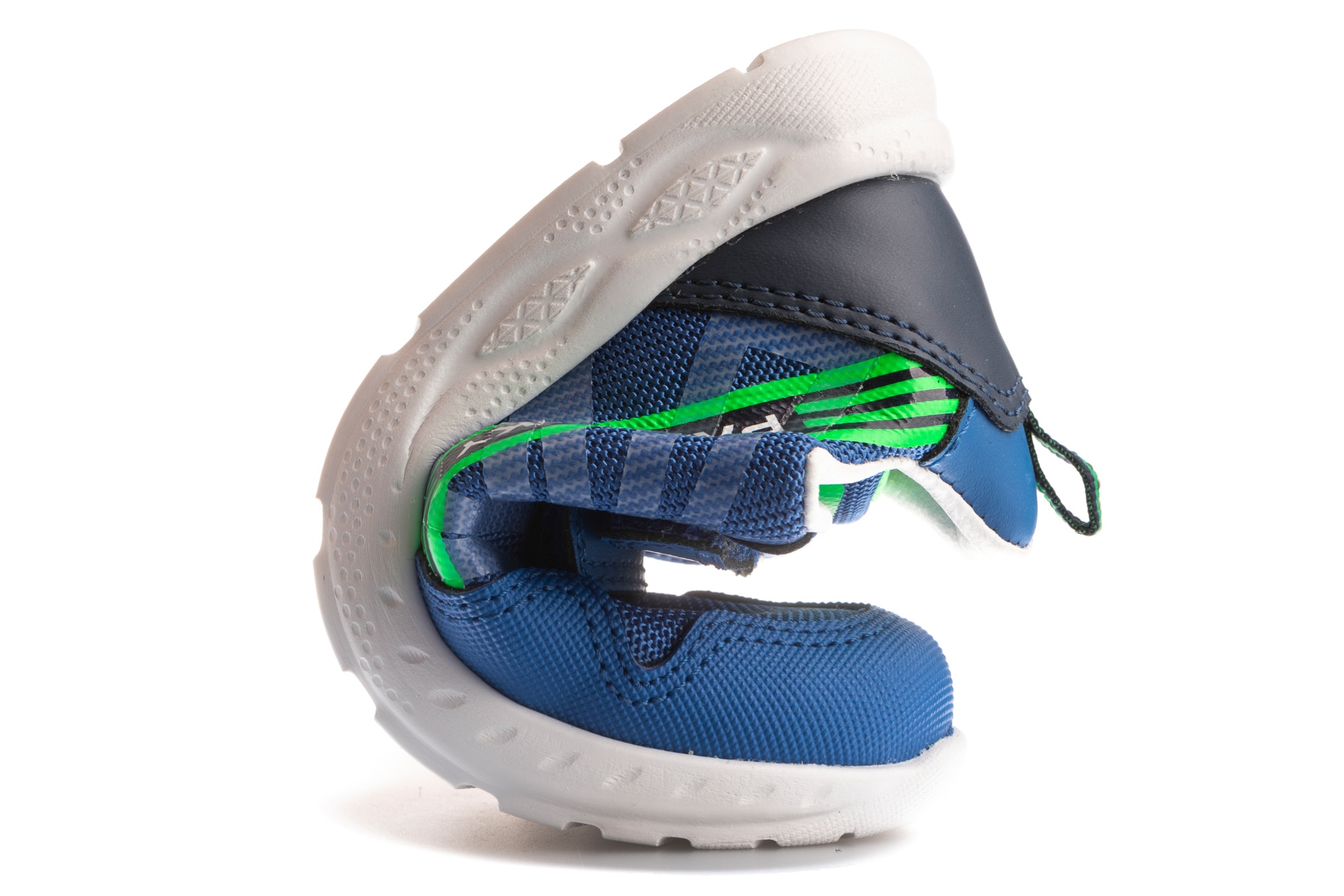 Sapatilhas Desportivas Infantil de Pele Pablosky Azul-6