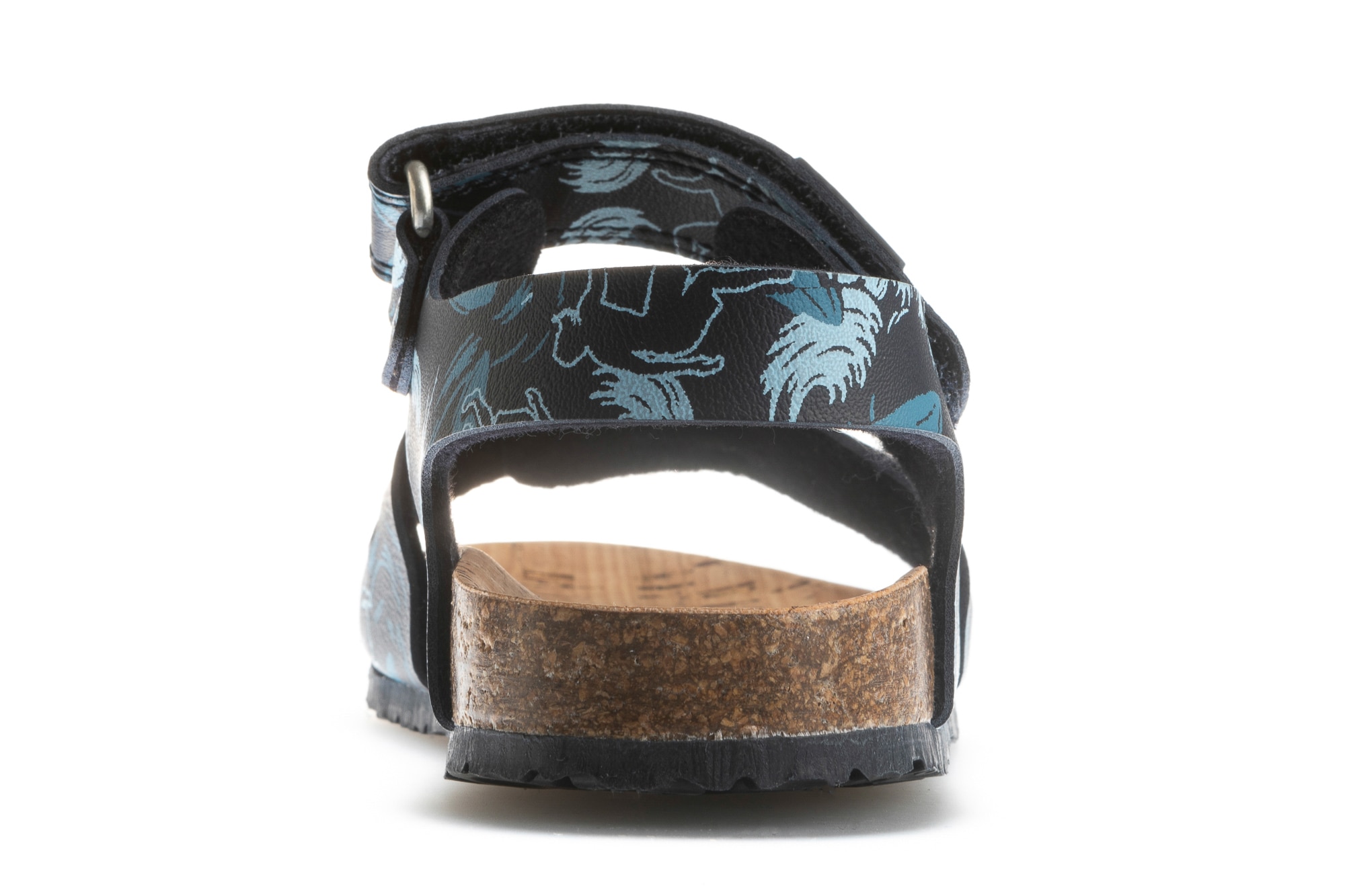 Sandálias Infantil de Materiais Reciclados com Velcro Pablosky Azul-marinho-5