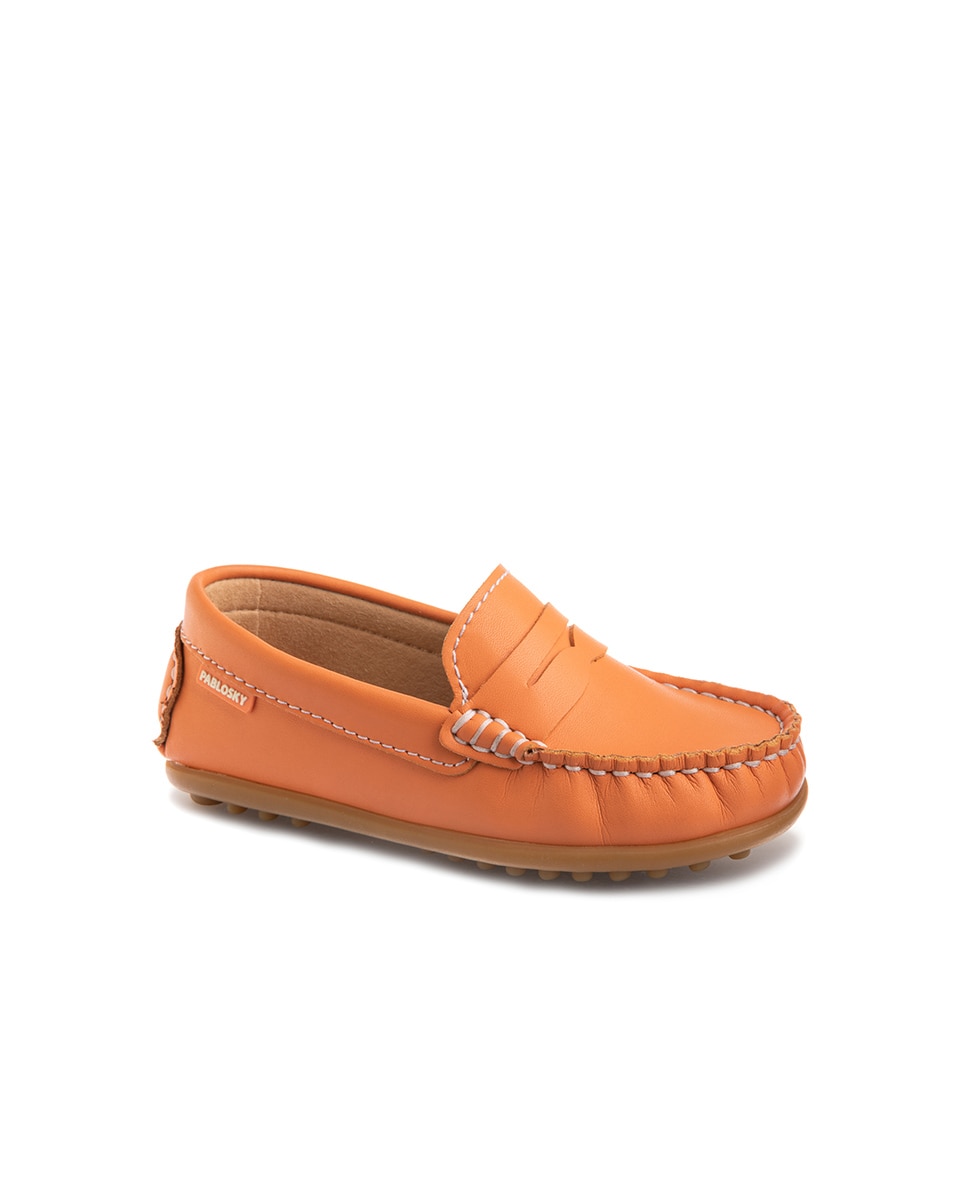 Mocassins de Tecido em Laranja Pablosky Laranja-1