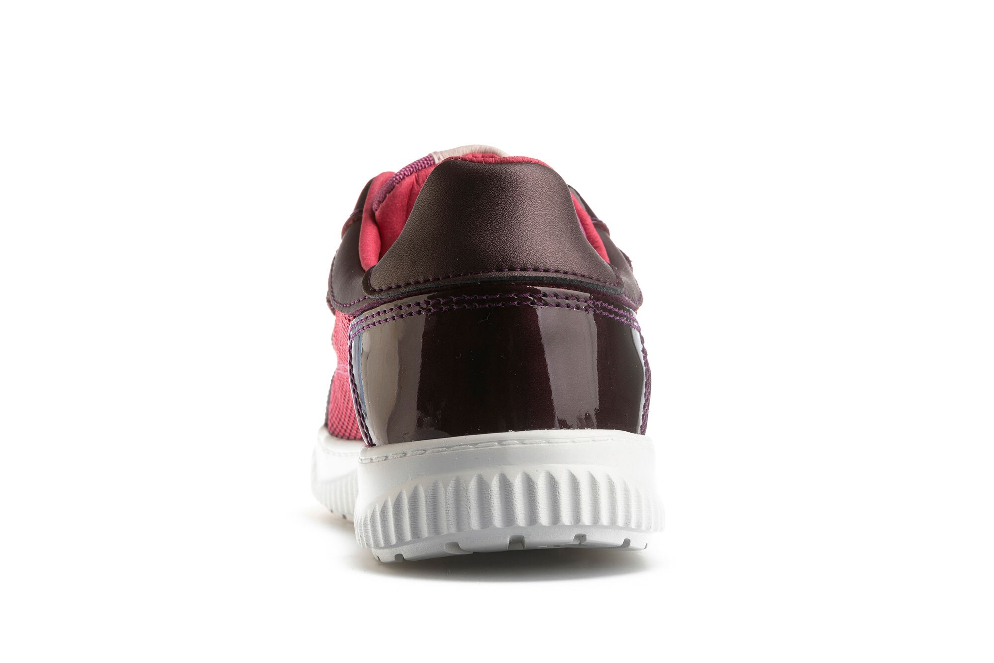 Sapatilhas Desportivas de Pele em Vermelho Pablosky Vermelho-4