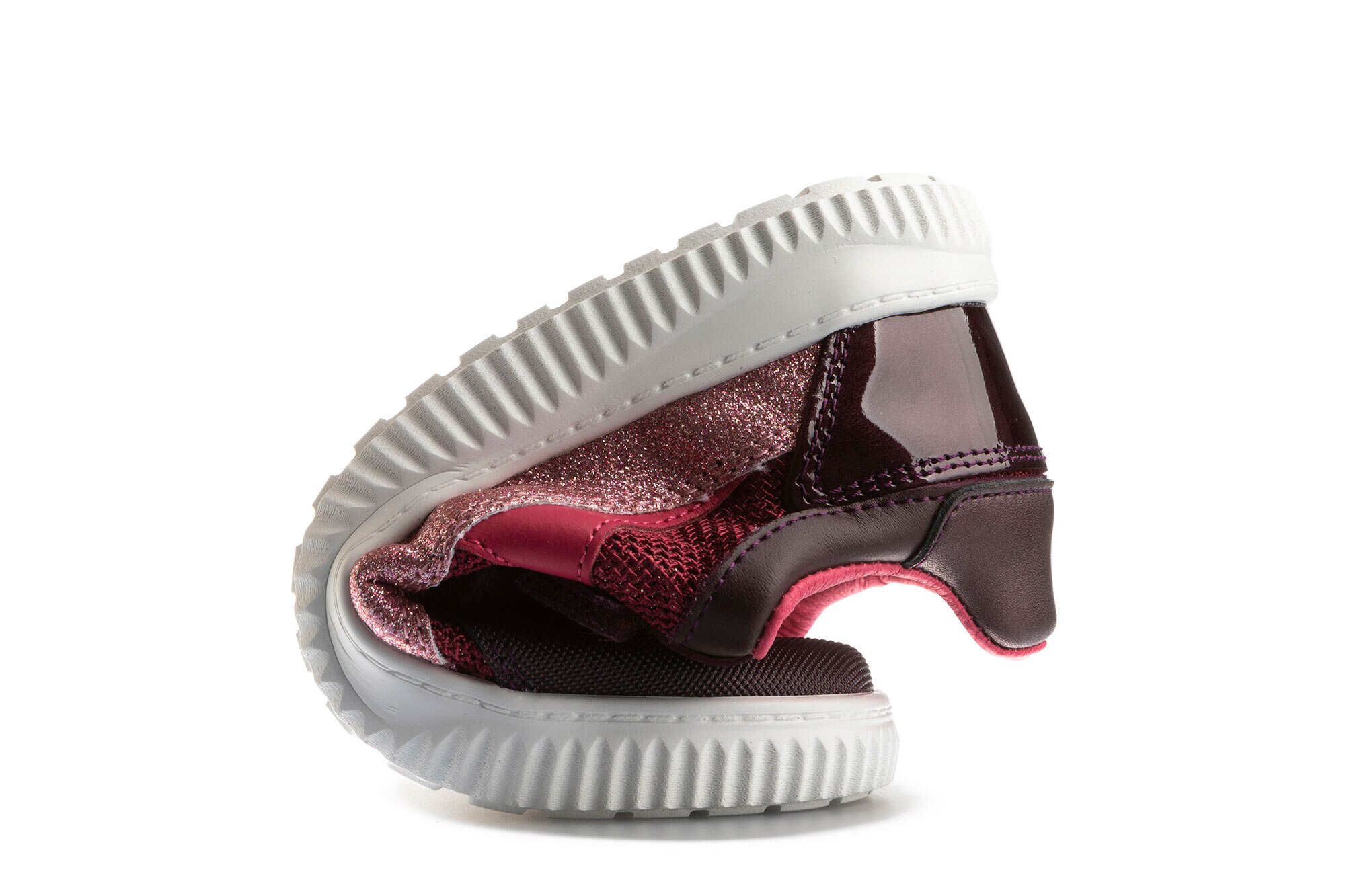 Sapatilhas Desportivas de Pele em Vermelho Pablosky Vermelho-6