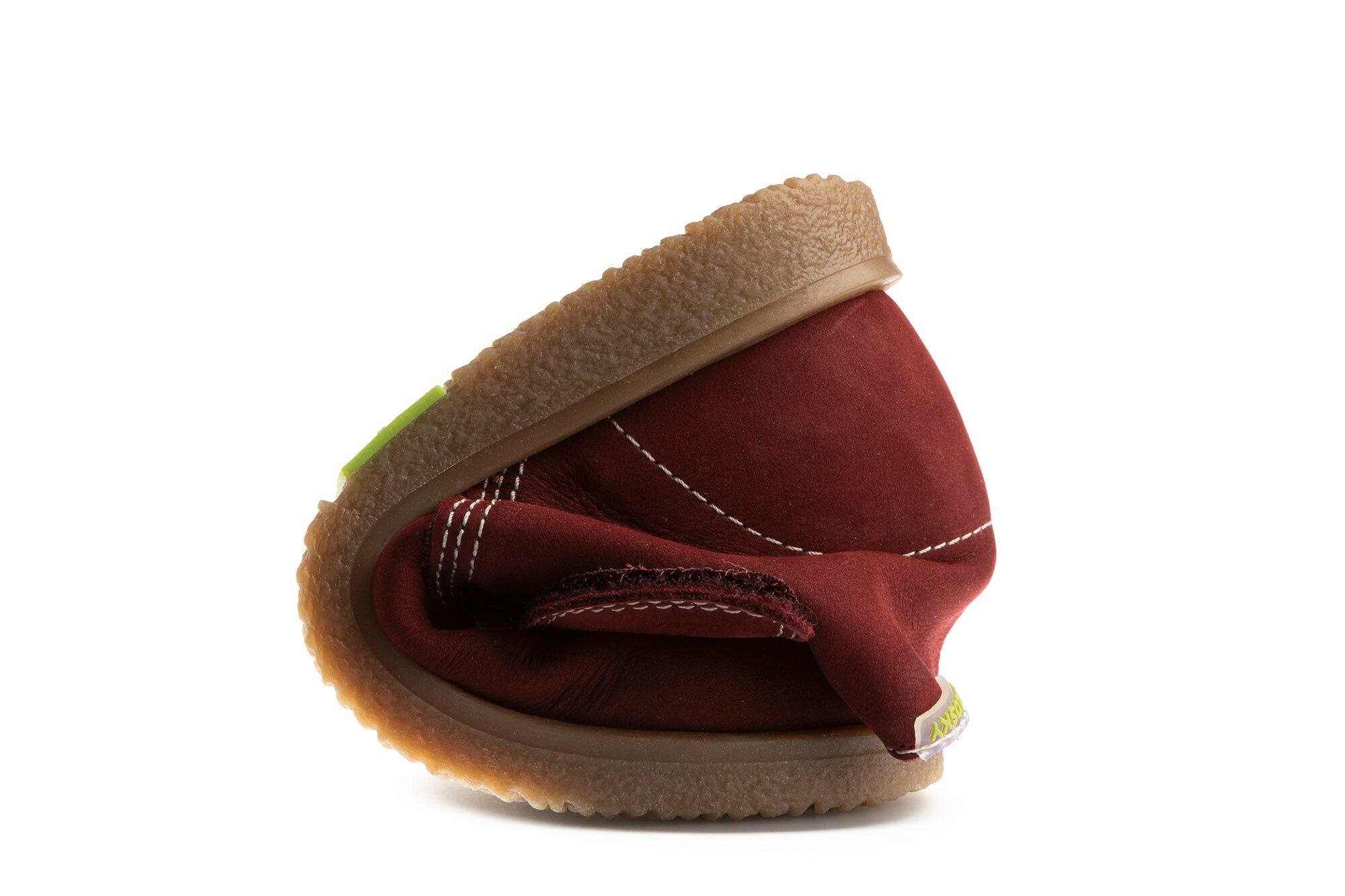 Botas Infantil de Pele com Velcro Pablosky Bordeaux-6