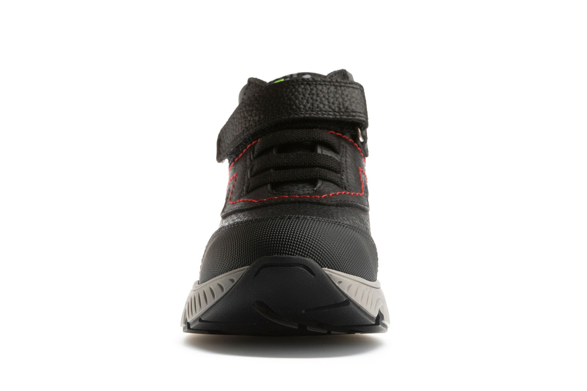 Botas Infantil de Pele com Velcro Pablosky Preto-3