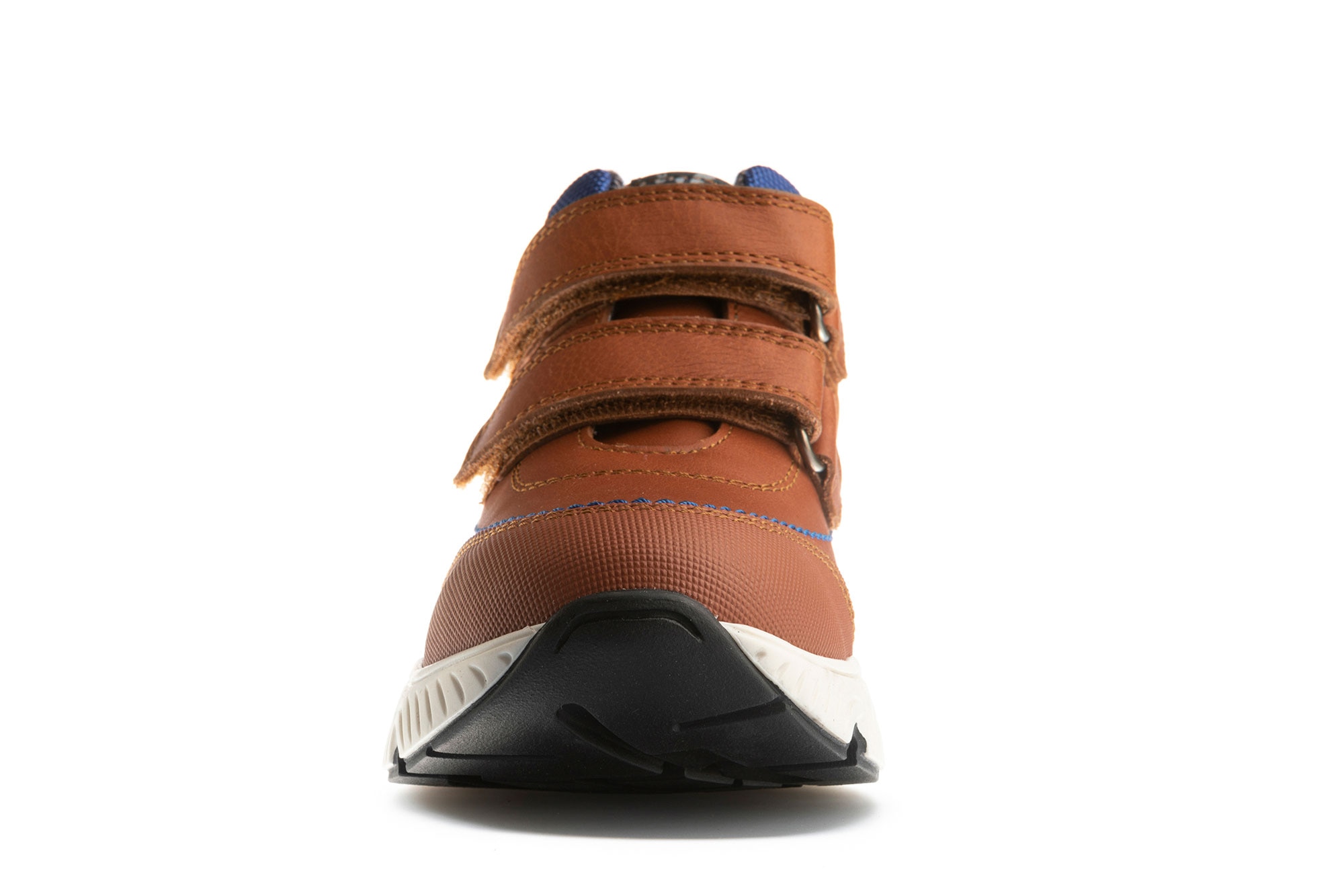 Botas Infantil de Pele com Velcro Pablosky Camel-3