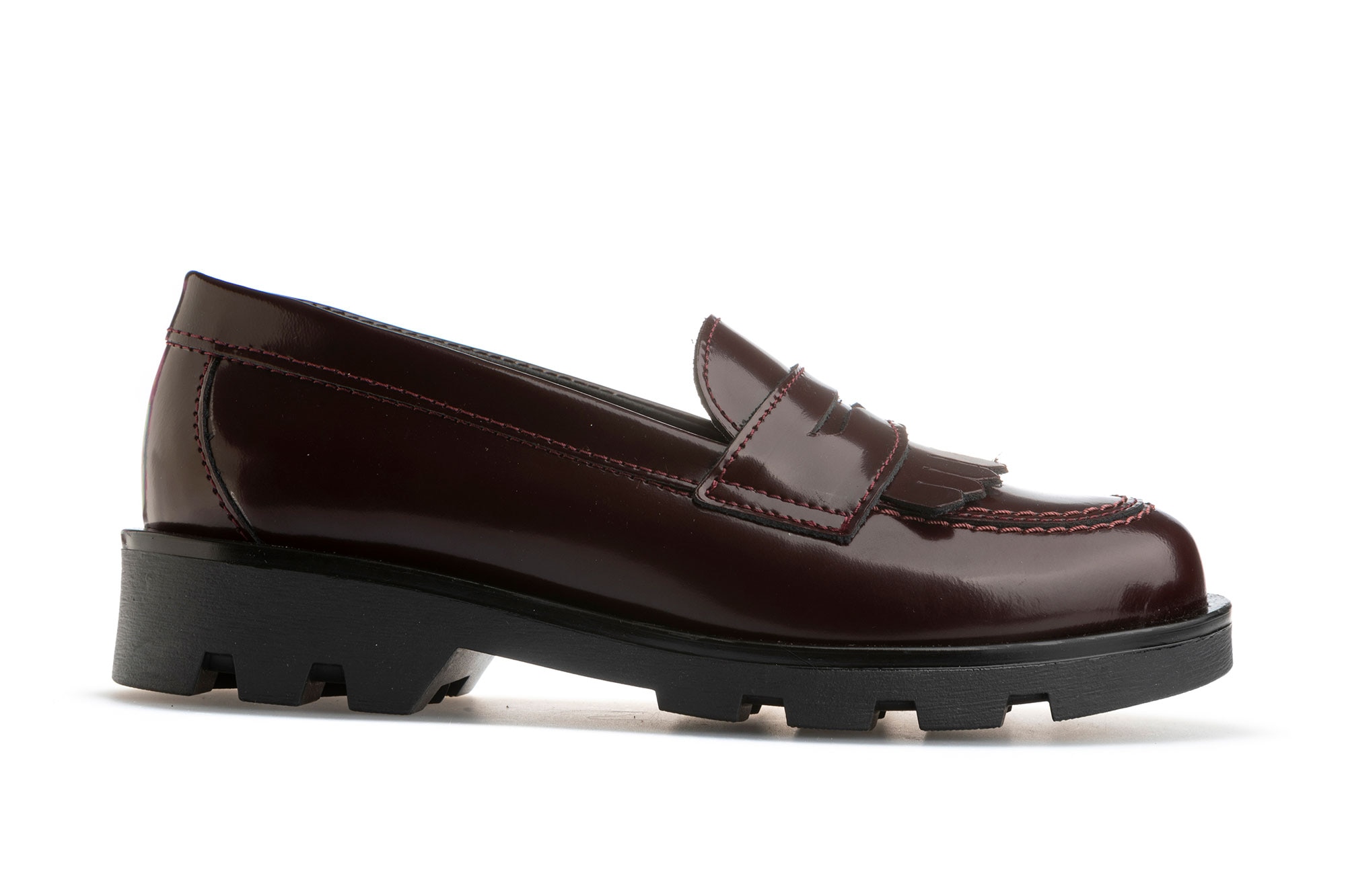 Merceditas de Pele Abertas Vermelho-2