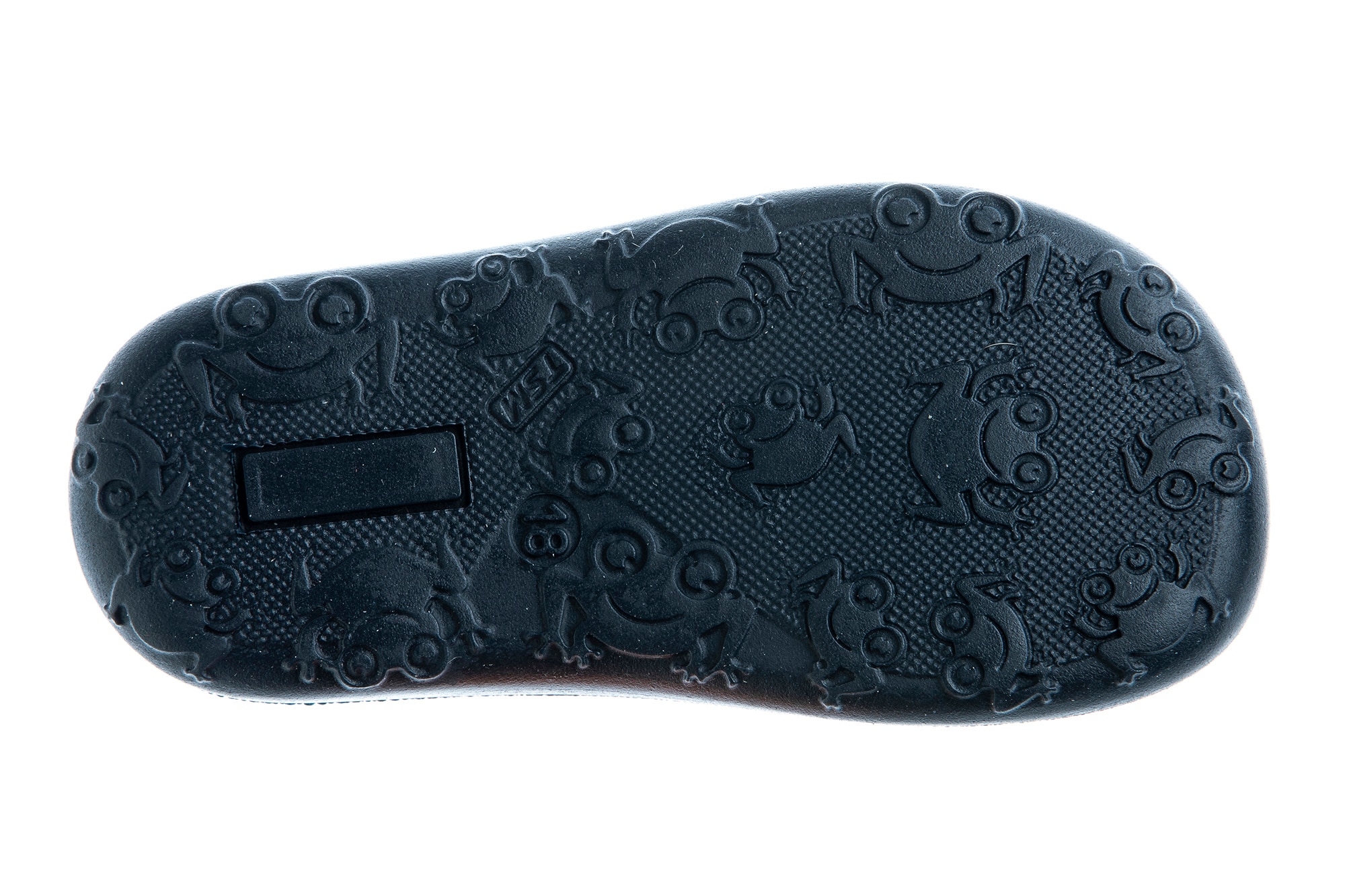 Sapatos de Presilha para Bebé de Pele com Velcro Azul-escuro-5