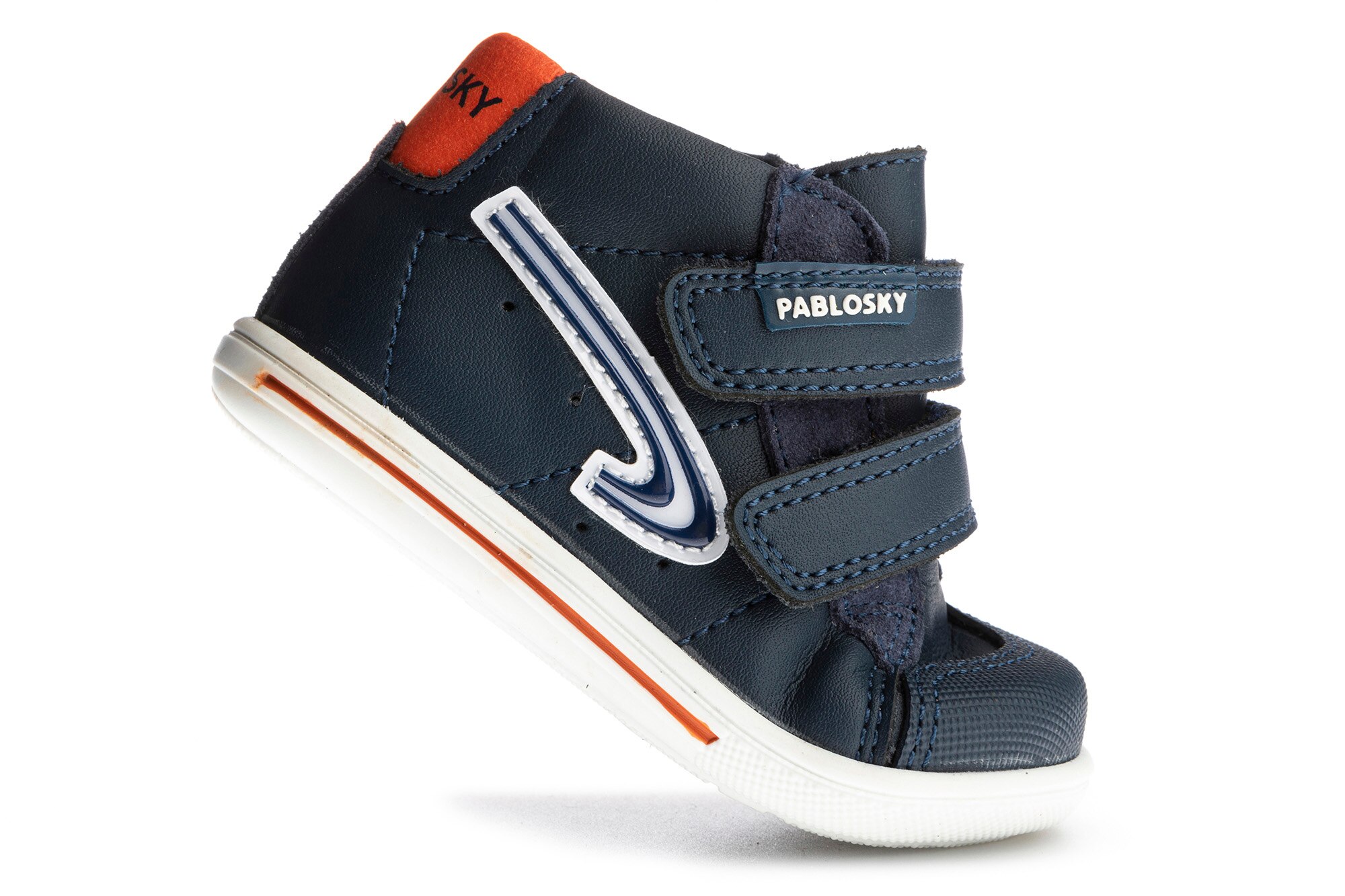 Sapatilhas Desportivas para Bebé de Microfibra Têxtil com Velcro Azul-marinho-3