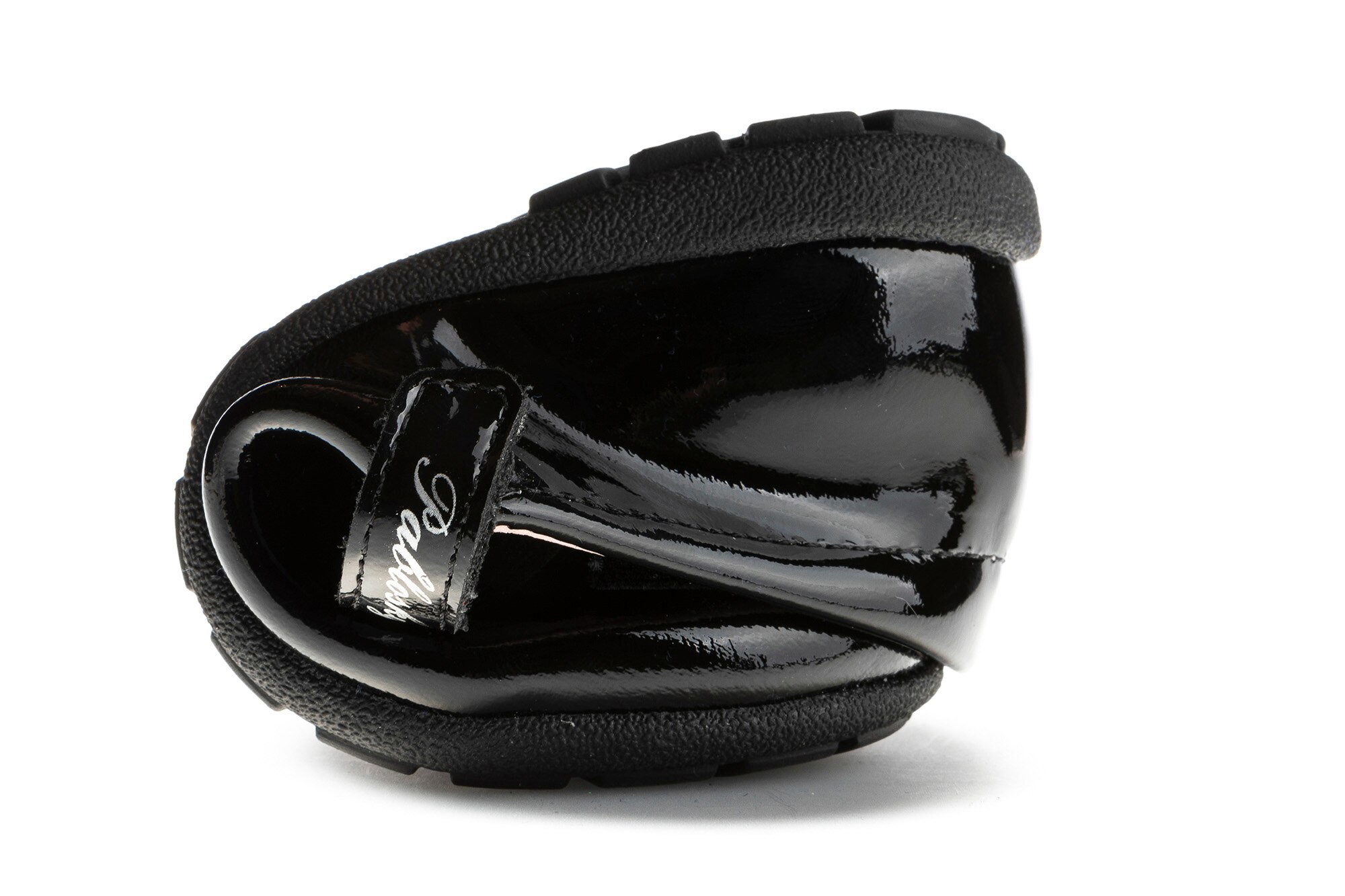 Sapatos de Presilha Infantil de Pele com Velcro Pablosky Preto-3