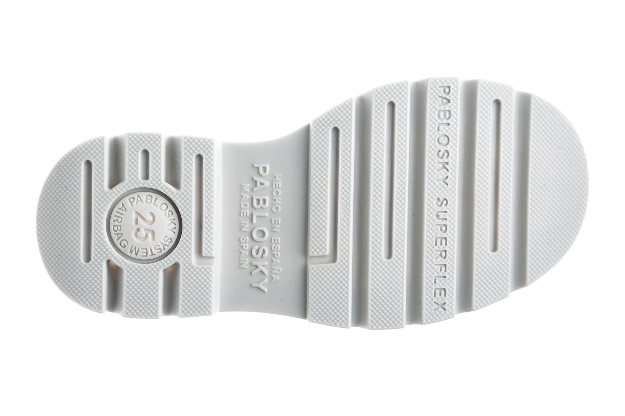 Botas Infantil de Pele e Têxtil Técnico com Fecho Zip Pablosky Branco-4