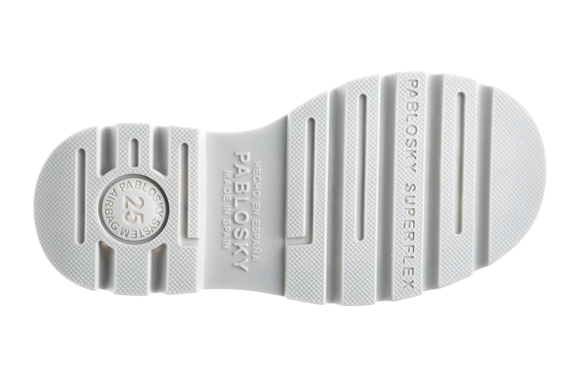 Botas Infantil de Pele e Têxtil Técnico com Fecho Zip Pablosky Branco-4