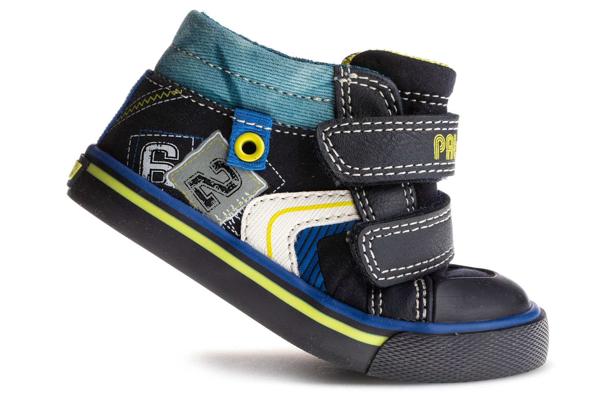 Botas de Bebé com Velcro e Sola Antiderrapante Azul-marinho-2