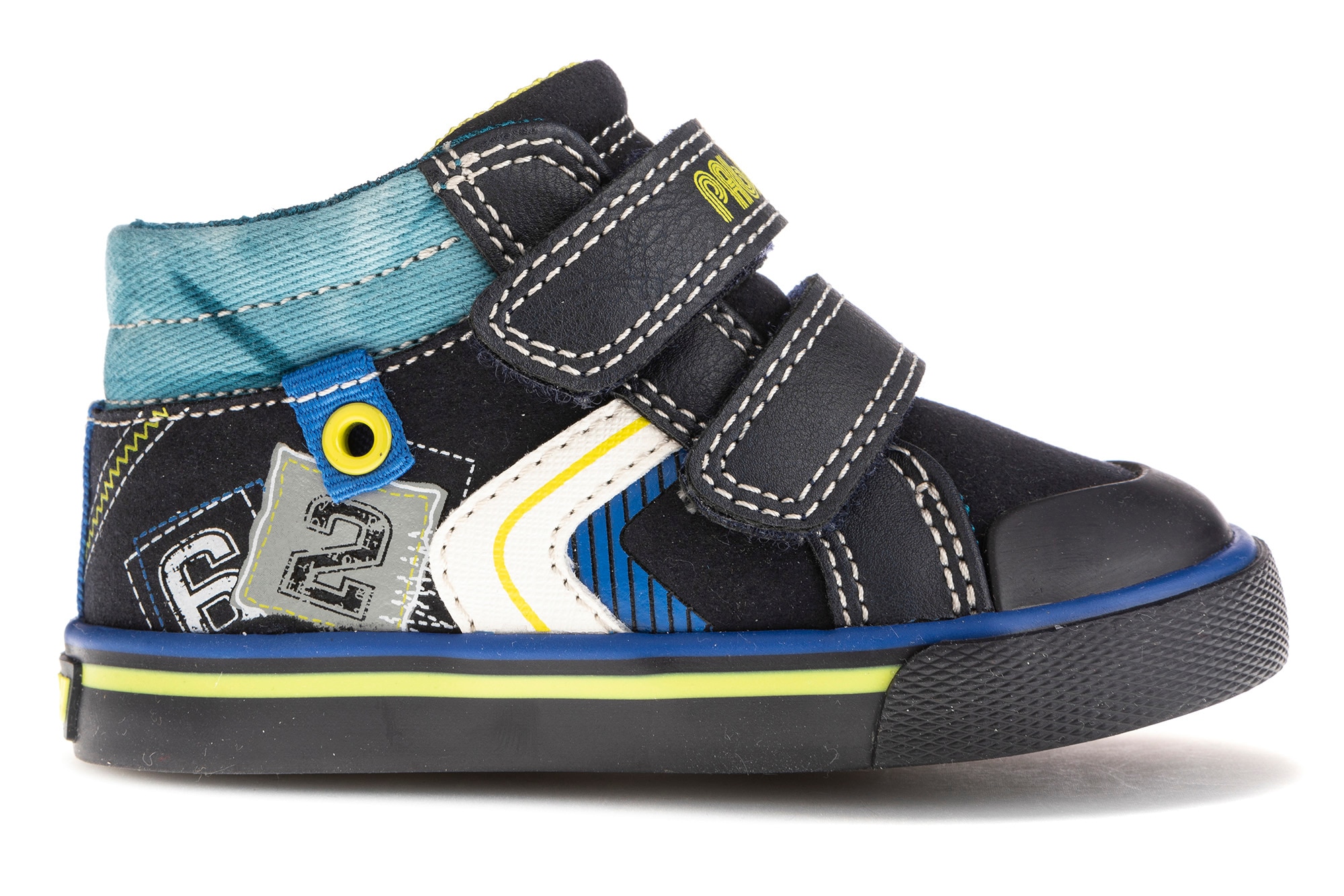 Botas de Bebé com Velcro e Sola Antiderrapante Pablosky Azul-marinho-5
