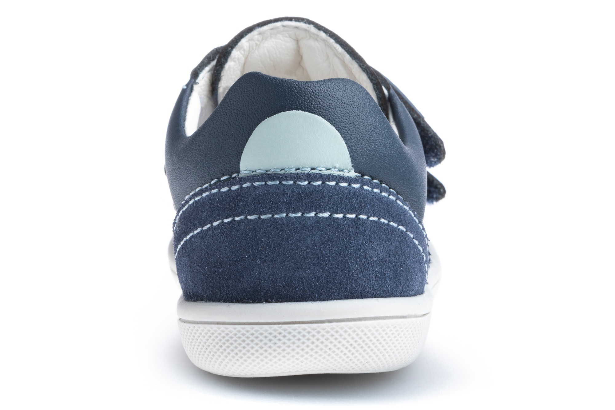 Sapatos de Presilha para Bebé de Pele com Velcro Pablosky Azul-escuro-5