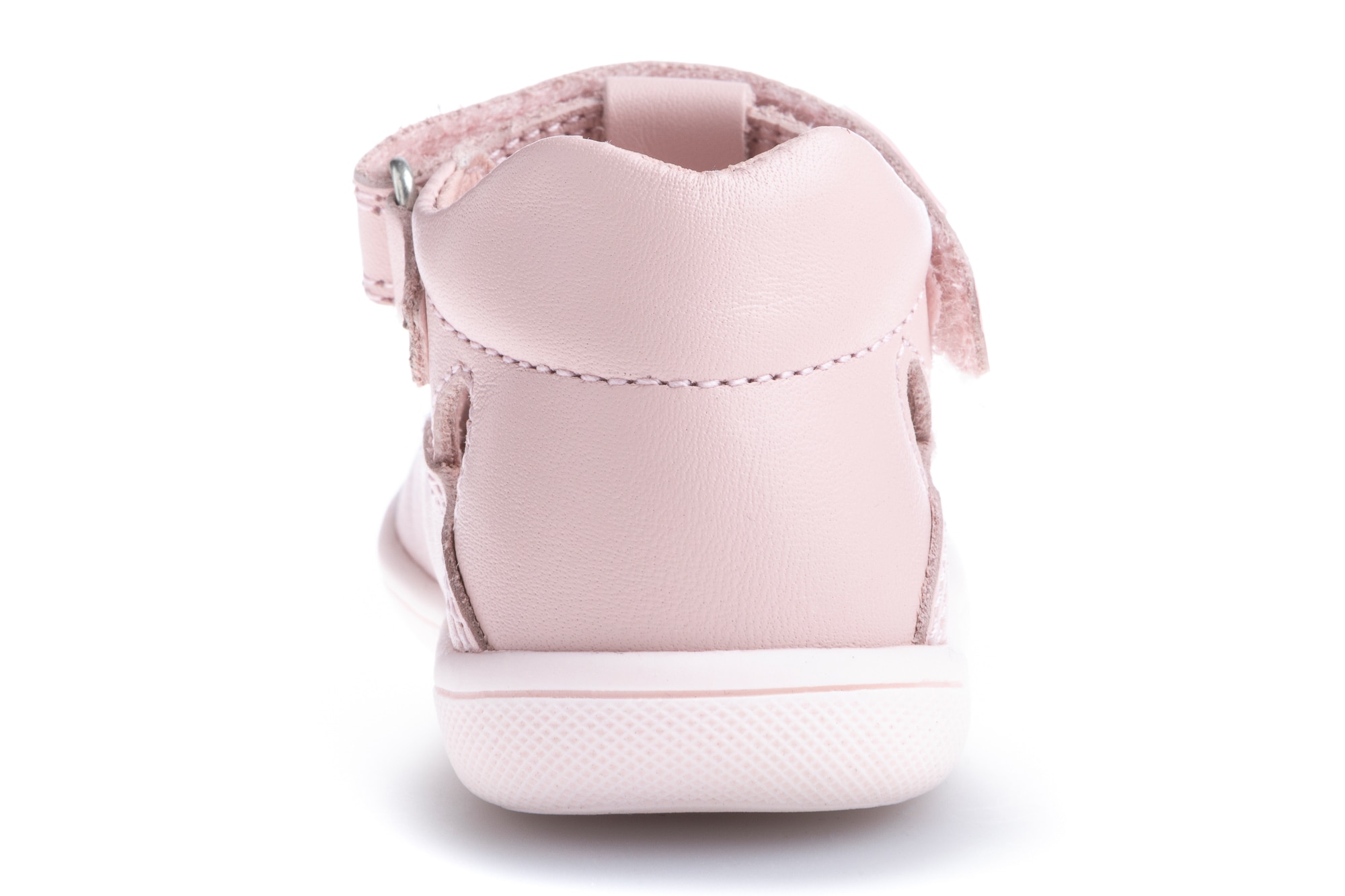 Sapatos de Presilha para Bebé de Pele com Velcro Pablosky Rosa-5