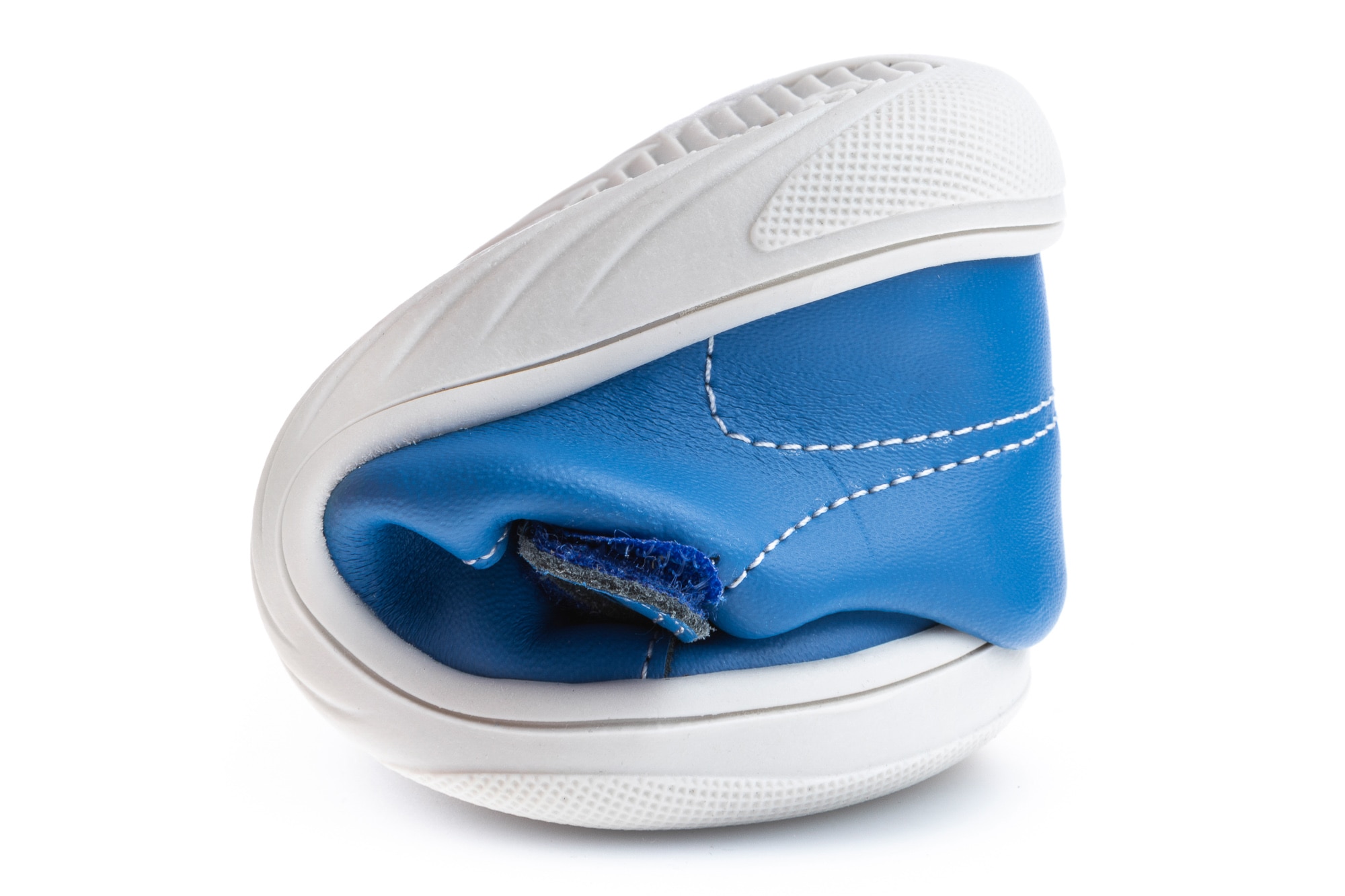 Sandálias para Bebé de Pele com Velcro Pablosky Azul-3