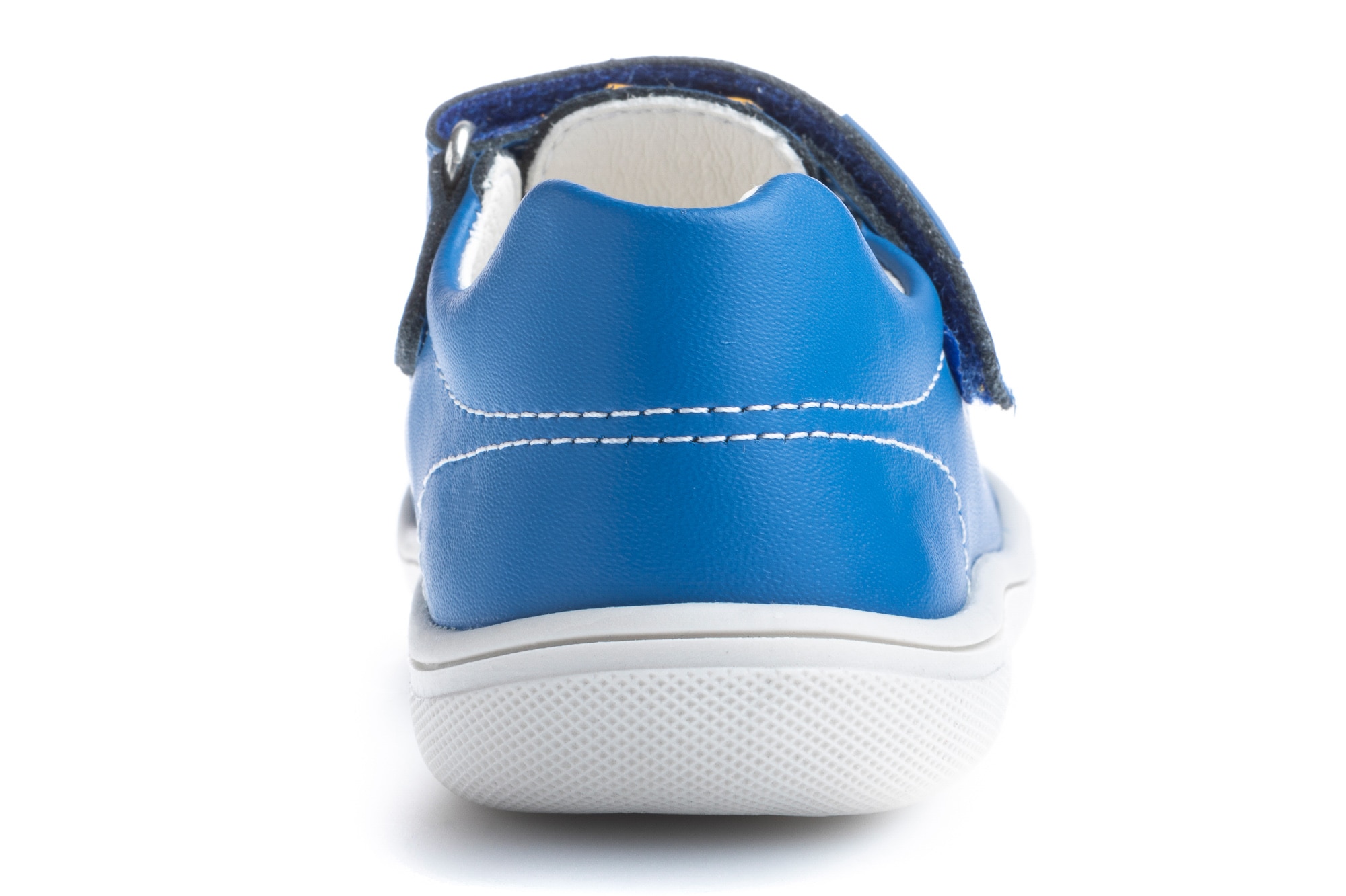 Sandálias para Bebé de Pele com Velcro Pablosky Azul-5