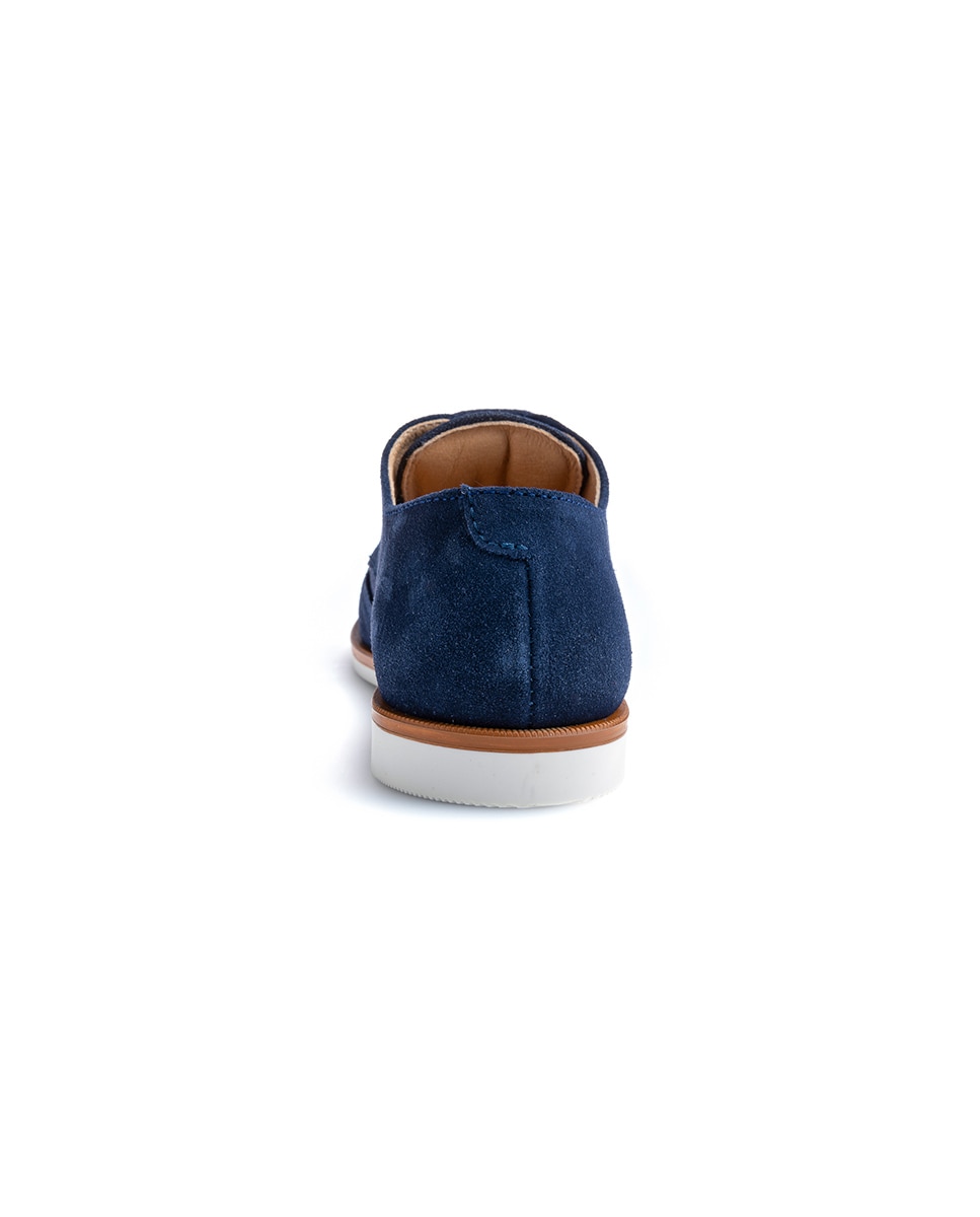 Sapatos de Cerimónia Azul-marinho-5