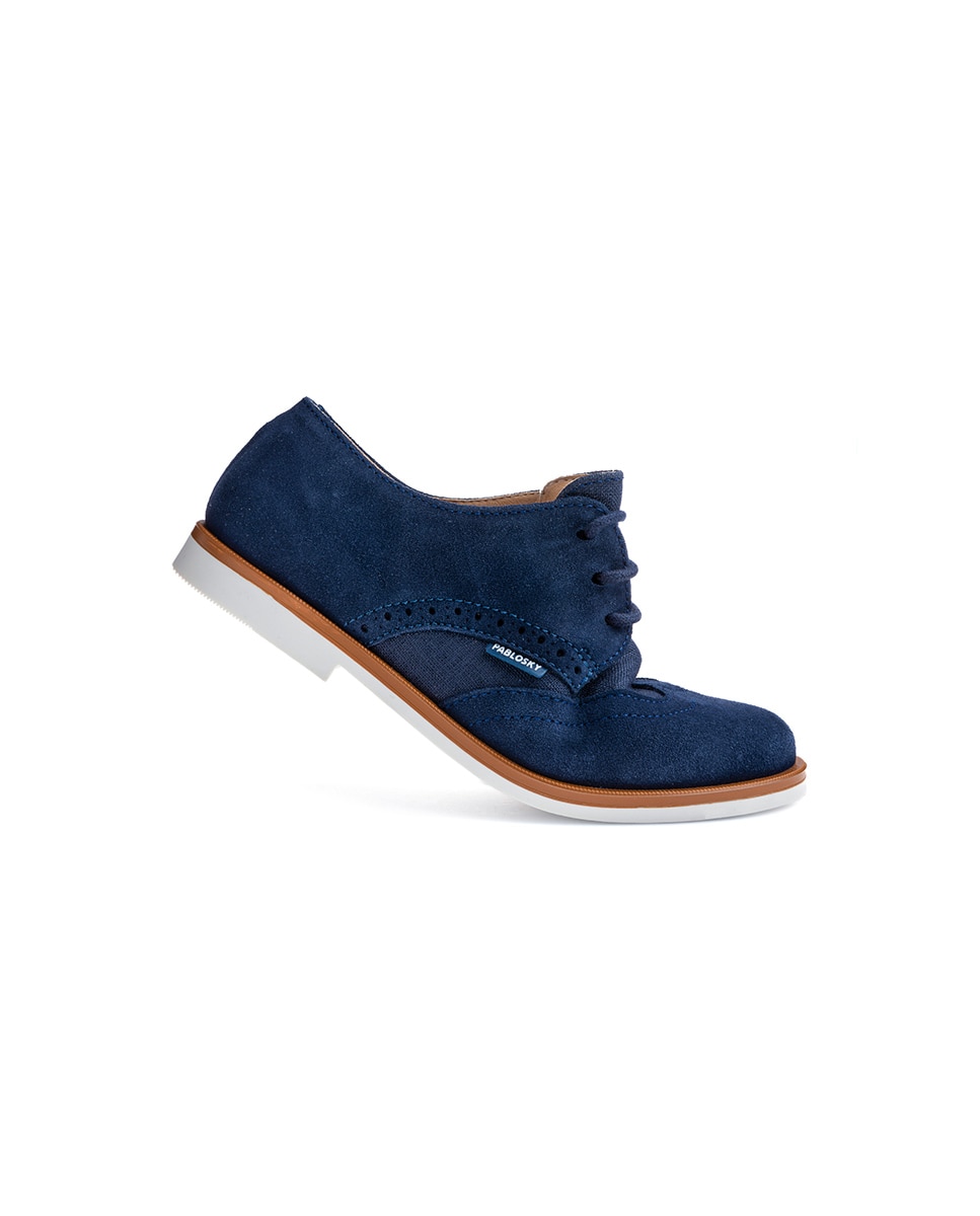 Sapatos de Cerimónia Azul-marinho-6