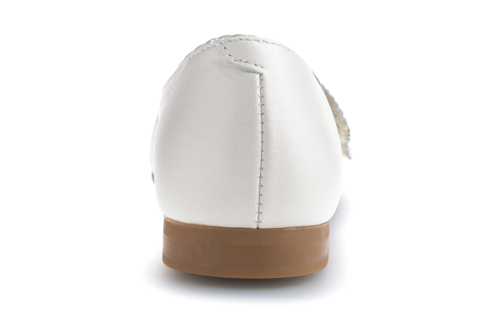 Sapatos de Presilha Infantil de Pele com Velcro Pablosky Bege-5